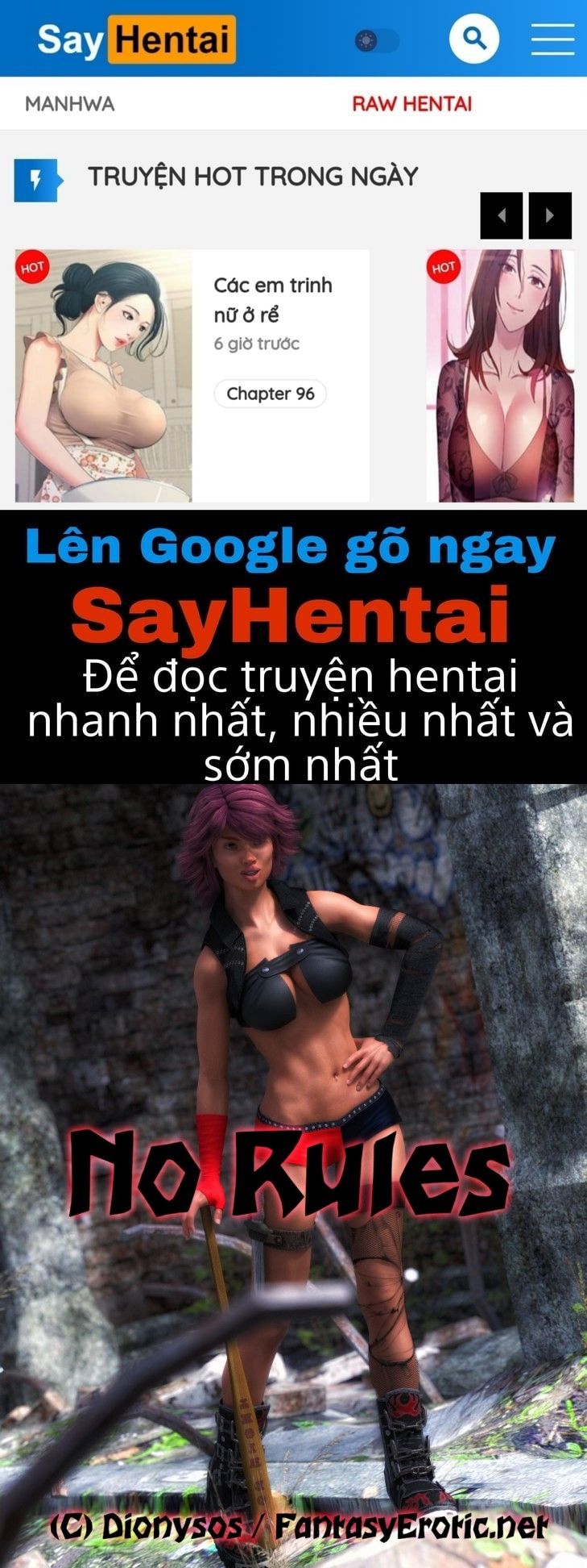 đọc truyện No Rules Oneshot ảnh 1 tại Giả Dược