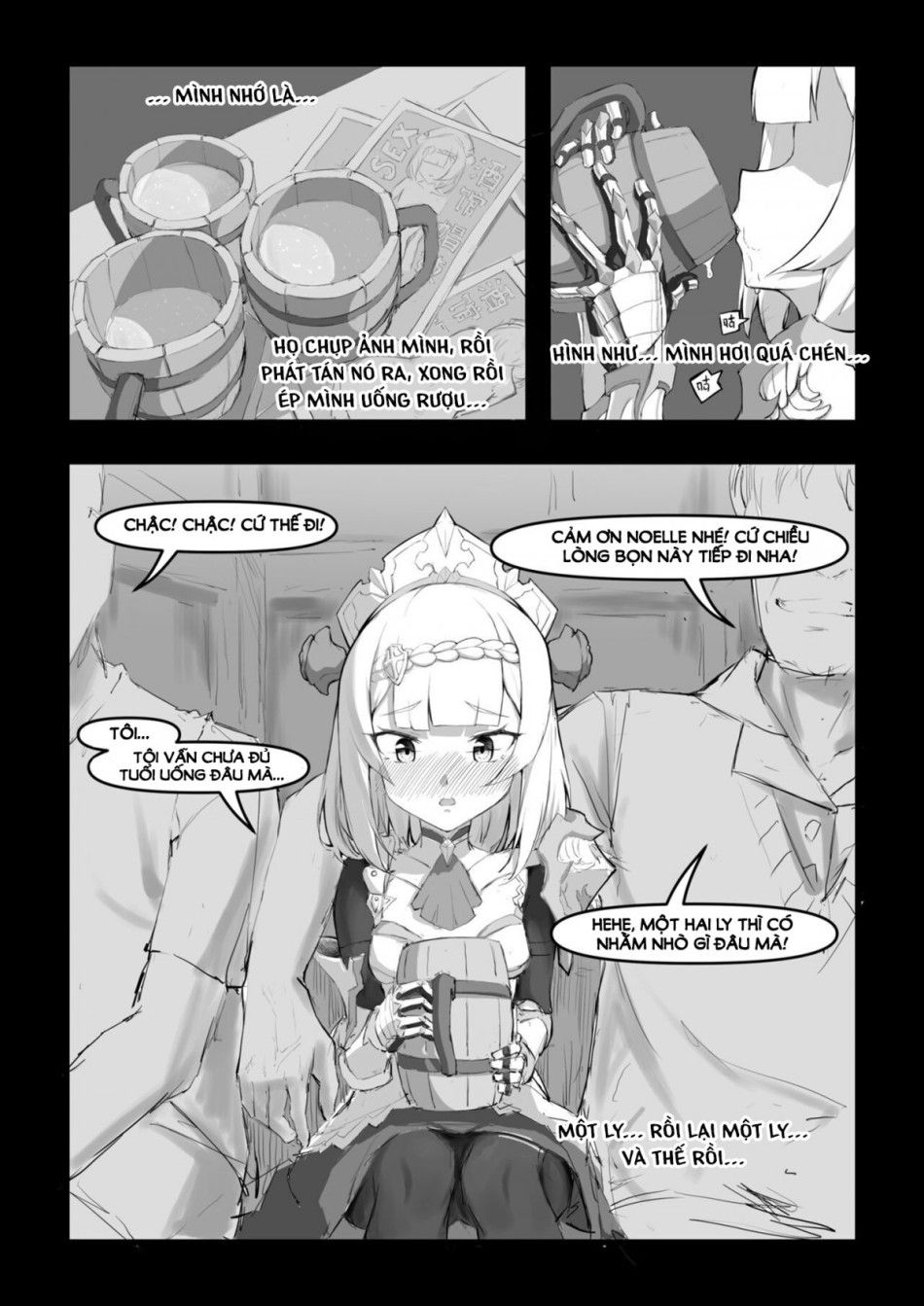 Noelle Không Biết Cách Từ Chối! Chương 0 page 19 - Giả Dược
