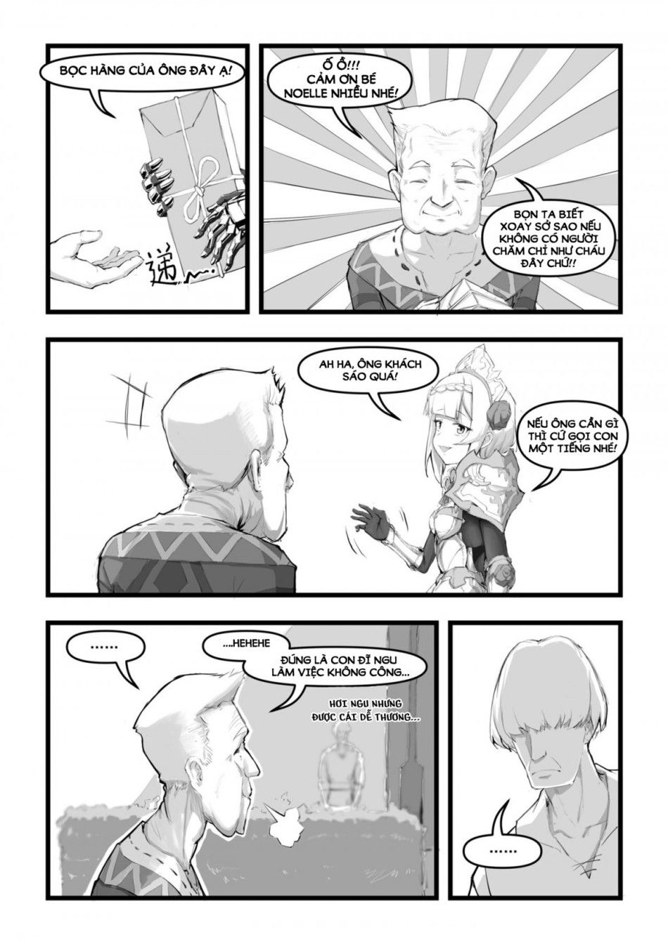 Noelle Không Biết Cách Từ Chối! Chương 0 page 5 - Giả Dược