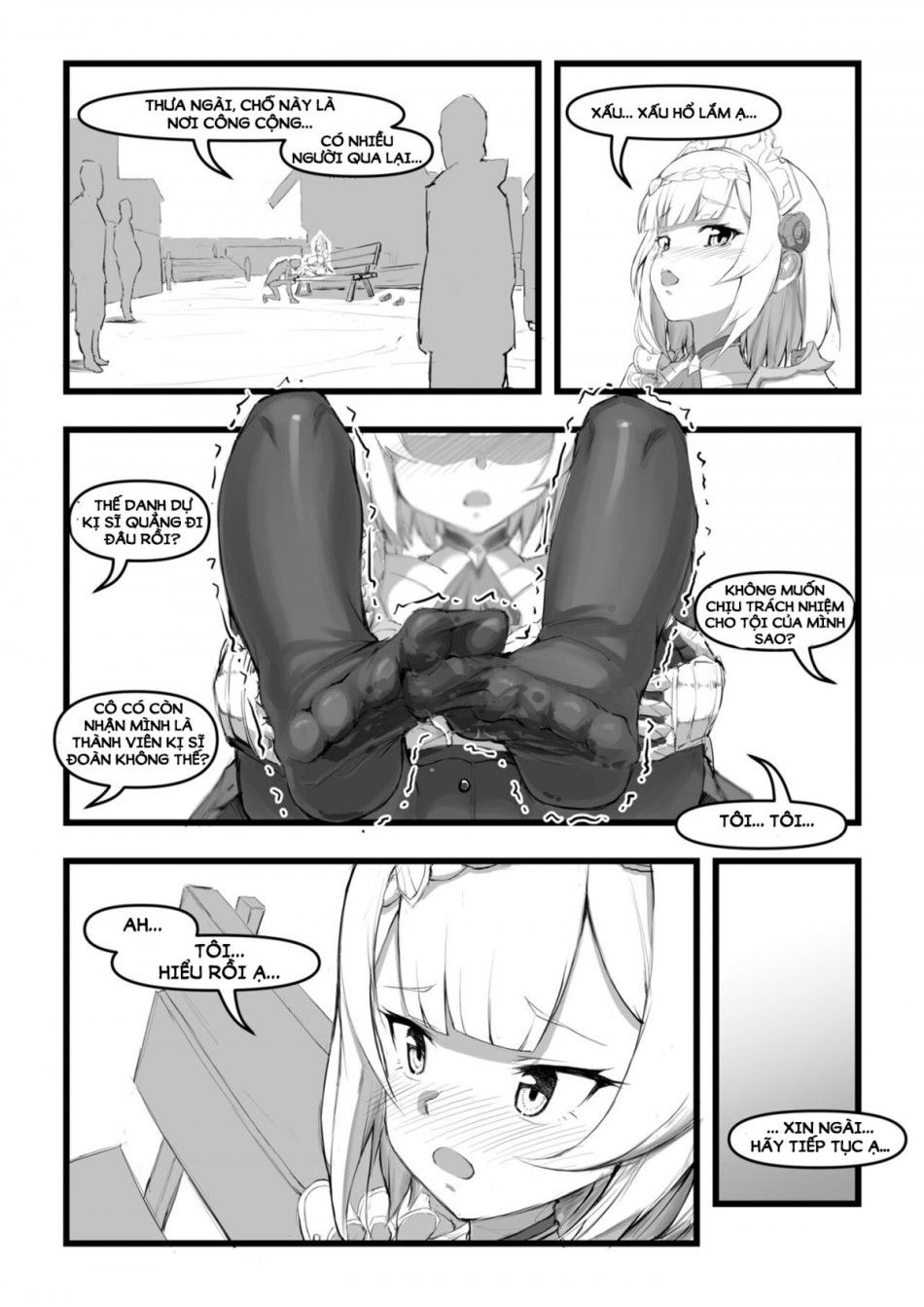 Noelle Không Biết Cách Từ Chối! Chương 0 page 9 - Giả Dược