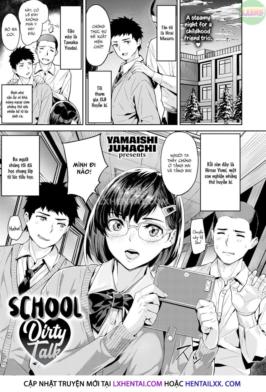 Nói Chuyện Tục Tĩu Ở Trường Học Oneshot page 4 - Giả Dược