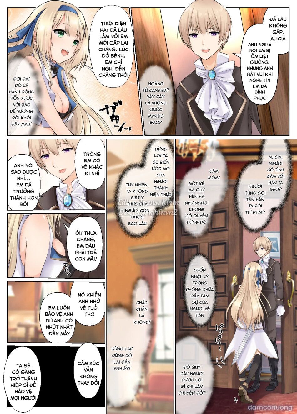 đọc truyện Nỗi Khổ Nạn Của Công Chúa Hiệp Sĩ Alicia Chương 1 ảnh 28 tại Thiên Thai Truyện