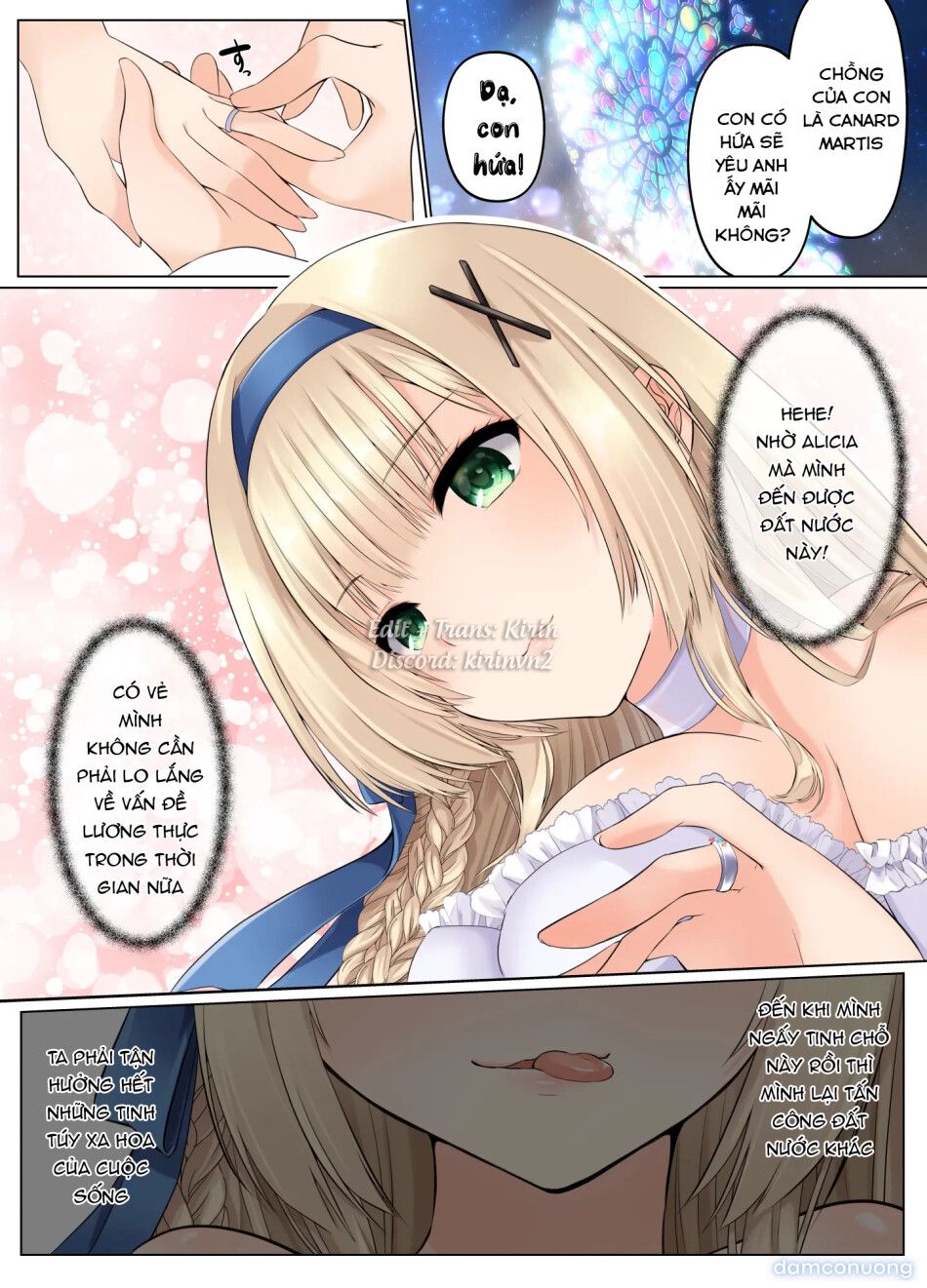 đọc truyện Nỗi Khổ Nạn Của Công Chúa Hiệp Sĩ Alicia Chương 1 ảnh 36 tại Thiên Thai Truyện