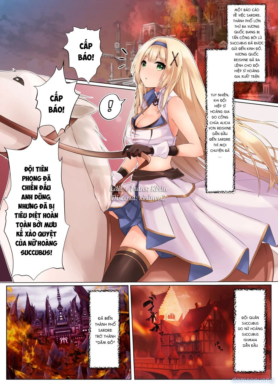 đọc truyện Nỗi Khổ Nạn Của Công Chúa Hiệp Sĩ Alicia Chương 1 ảnh 7 tại Thiên Thai Truyện