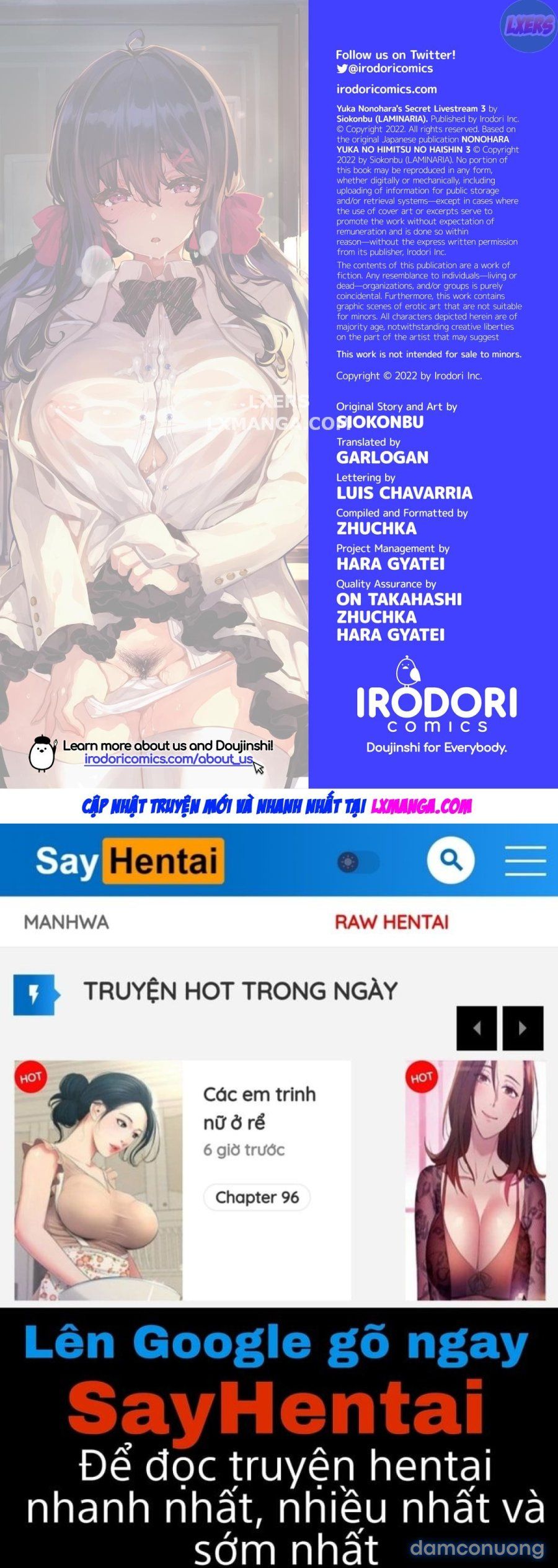 đọc truyện Nonohara Yuzuka No Himitsu No Haishin Chương 3 ảnh 36 tại Thiên Thai Truyện