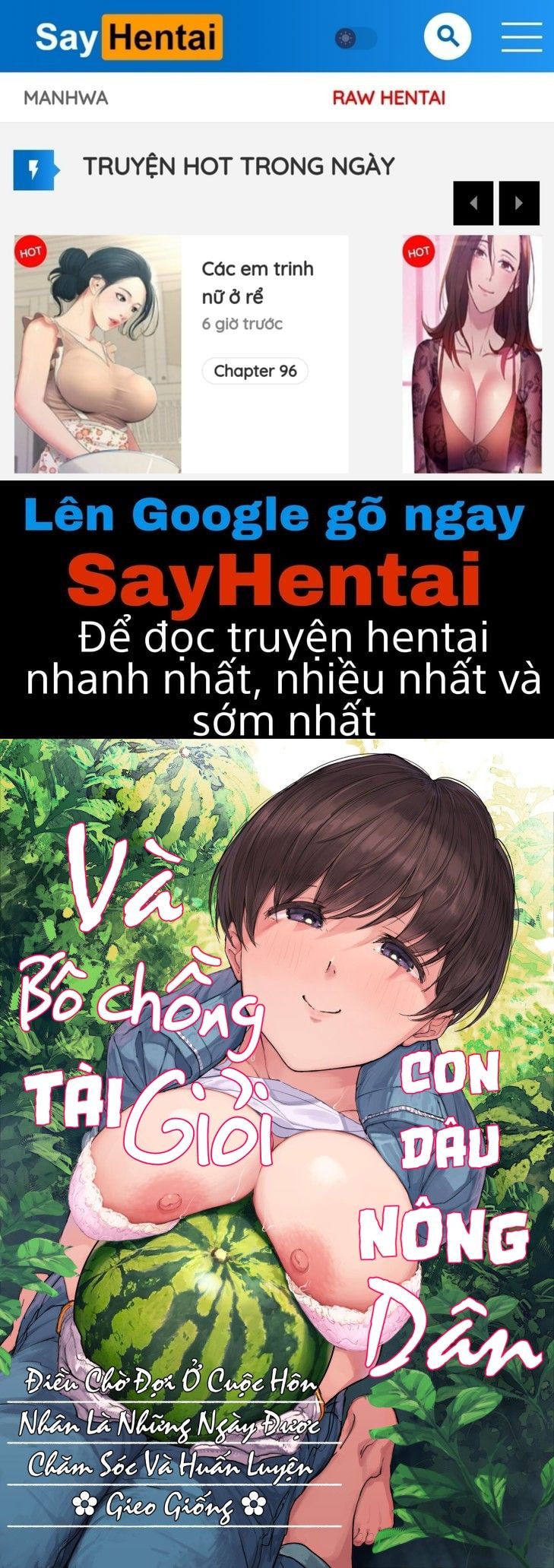 đọc truyện Nouka No Yome To Zetsurin Gifu Oneshot ảnh 1 tại Giả Dược