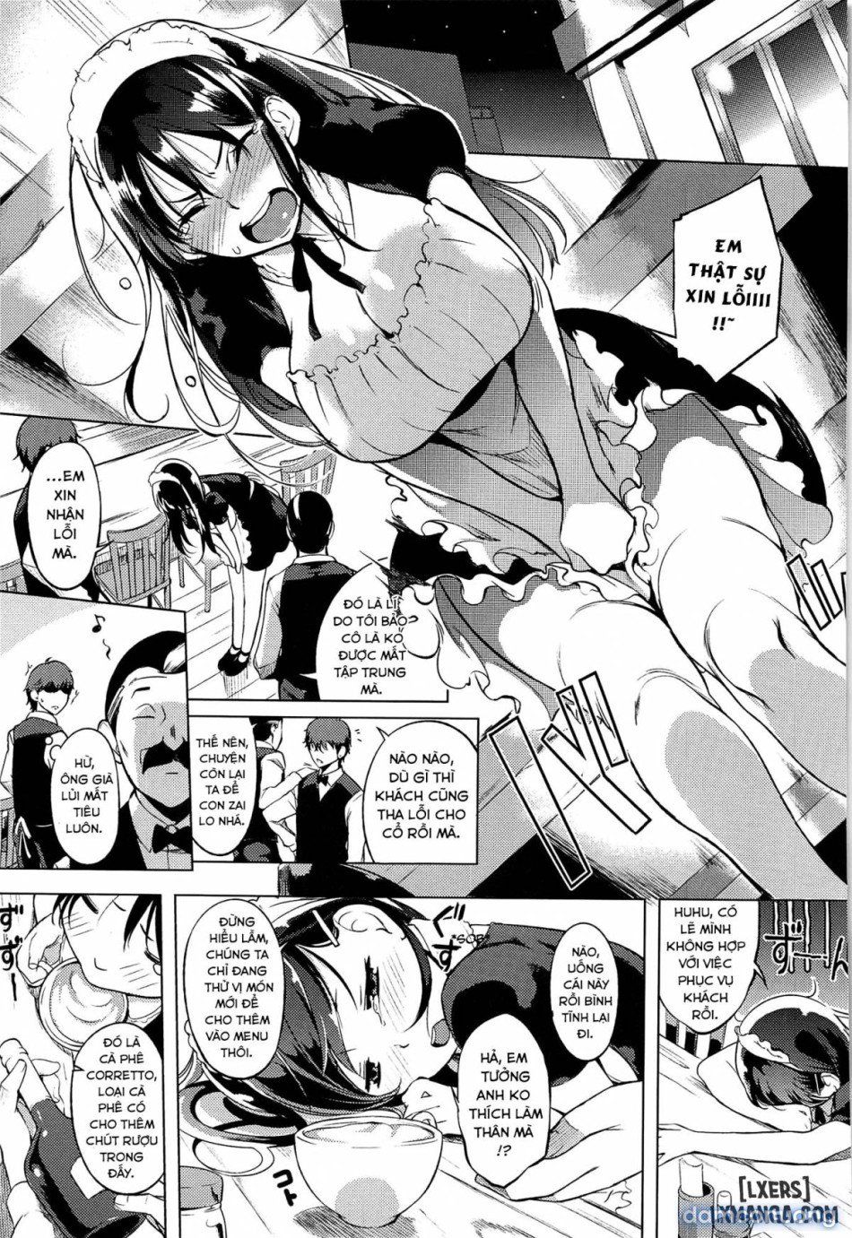 đọc truyện Noumitsu Café Chương 1 ảnh 4 tại Thiên Thai Truyện