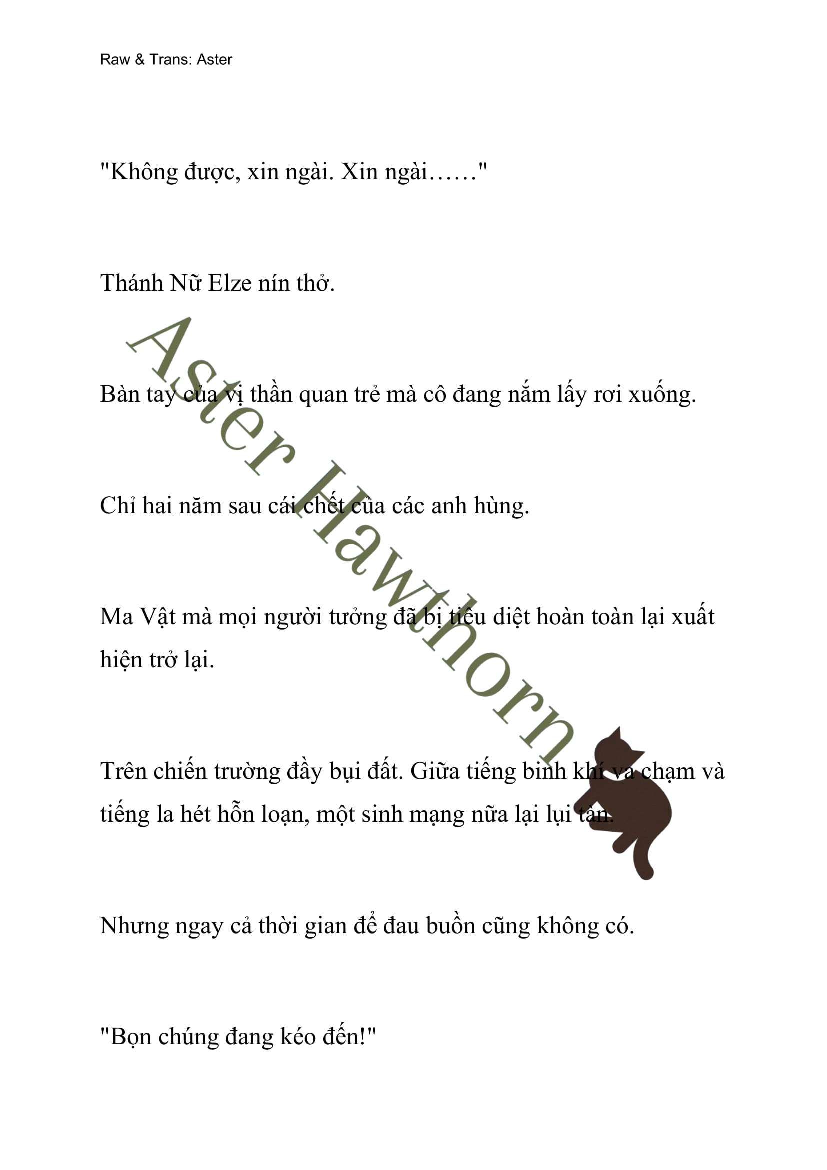 [novel] Anh Hùng Khao Khát Sự Sa Ngã Của Thánh Nữ Chương 1 page 2 - Giả Dược