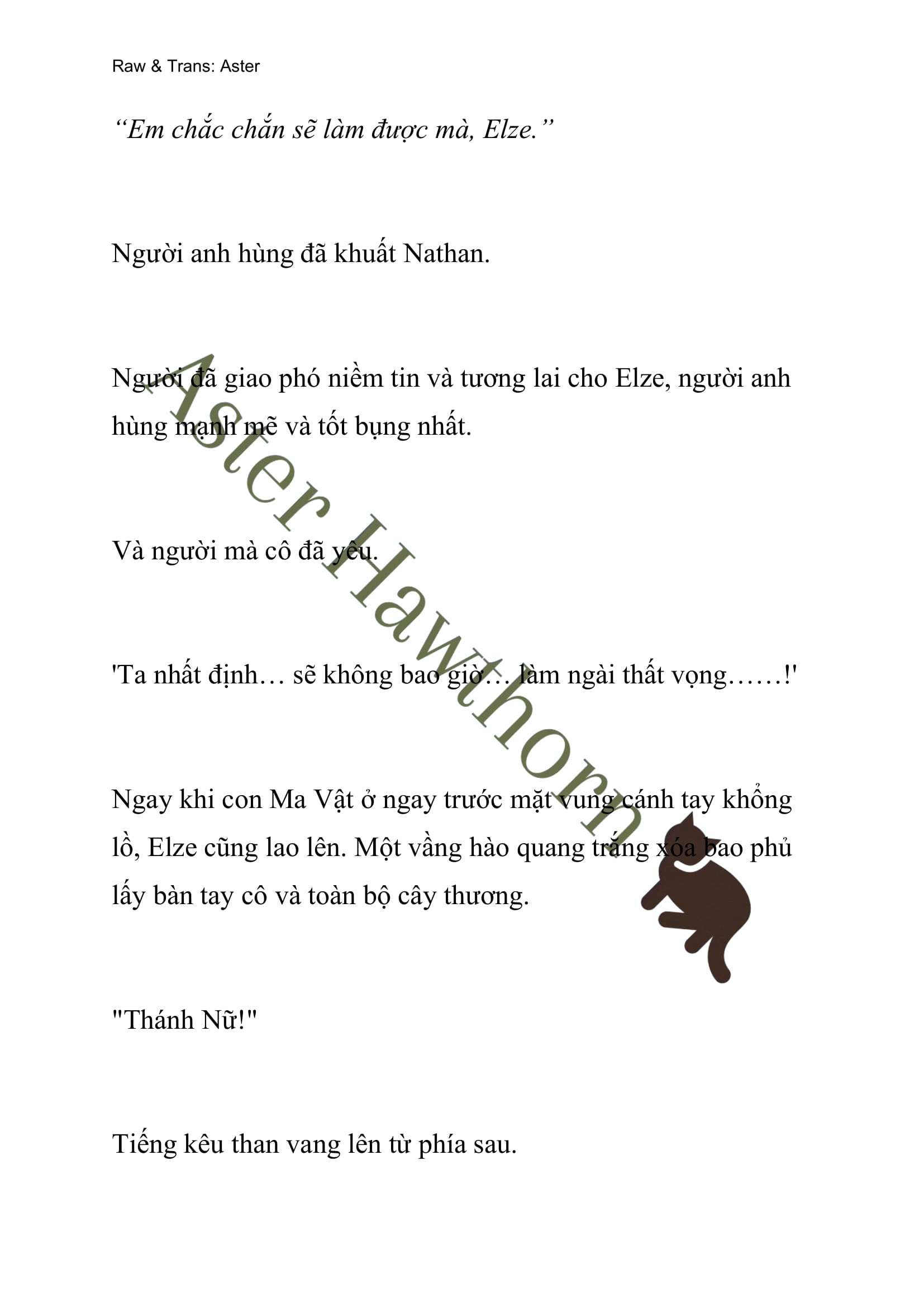 [novel] Anh Hùng Khao Khát Sự Sa Ngã Của Thánh Nữ Chương 1 page 6 - Giả Dược