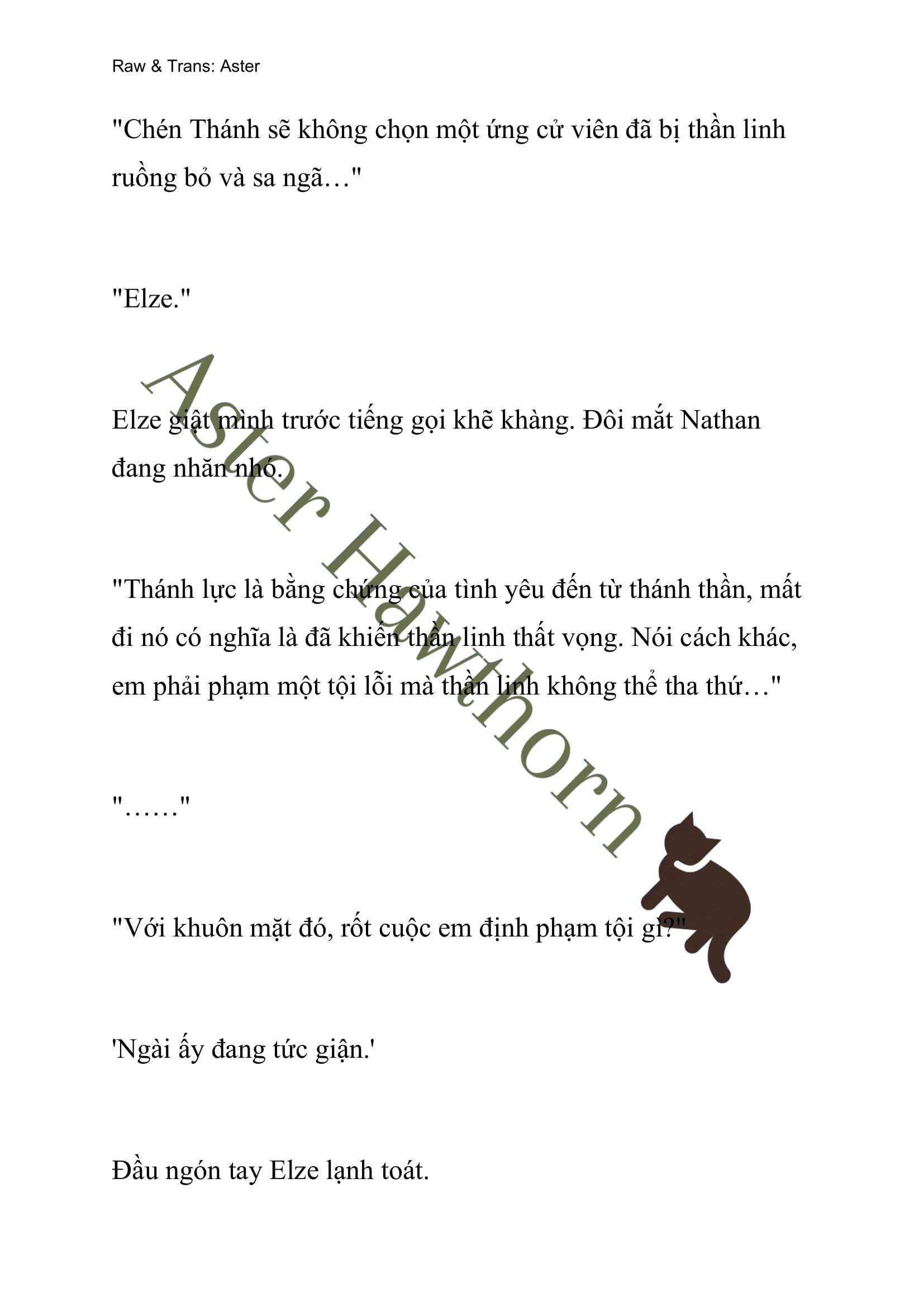 [novel] Anh Hùng Khao Khát Sự Sa Ngã Của Thánh Nữ Chương 10 page 5 - Giả Dược
