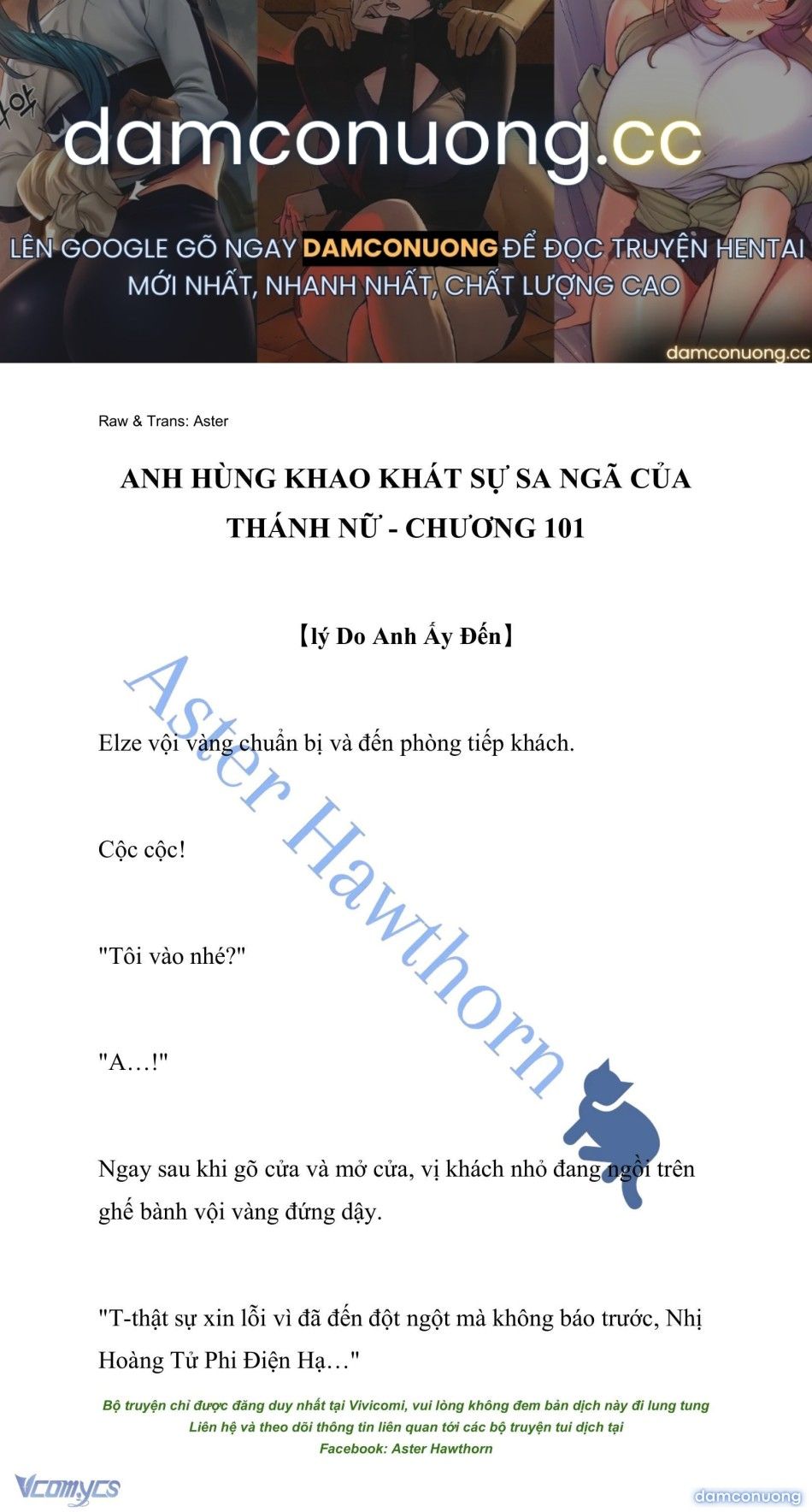đọc truyện [novel] Anh Hùng Khao Khát Sự Sa Ngã Của Thánh Nữ Chương 101 ảnh 2 tại Thiên Thai Truyện