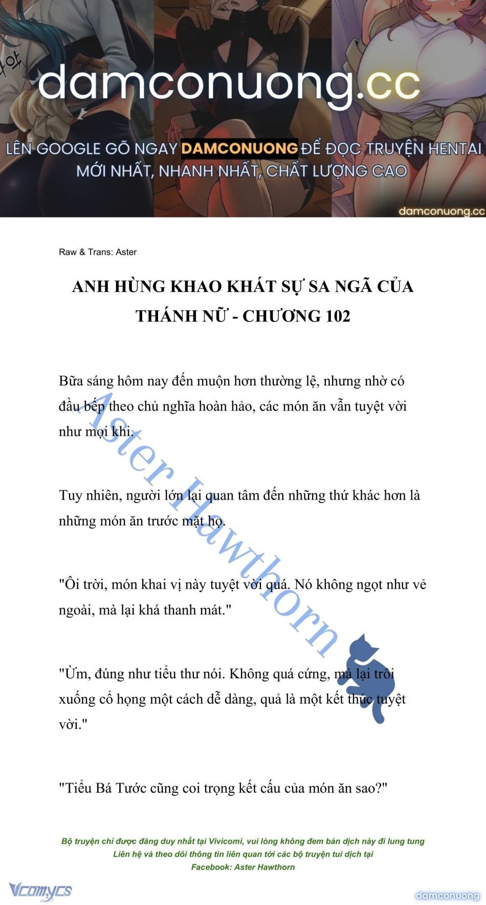 đọc truyện [novel] Anh Hùng Khao Khát Sự Sa Ngã Của Thánh Nữ Chương 102 ảnh 2 tại Thiên Thai Truyện