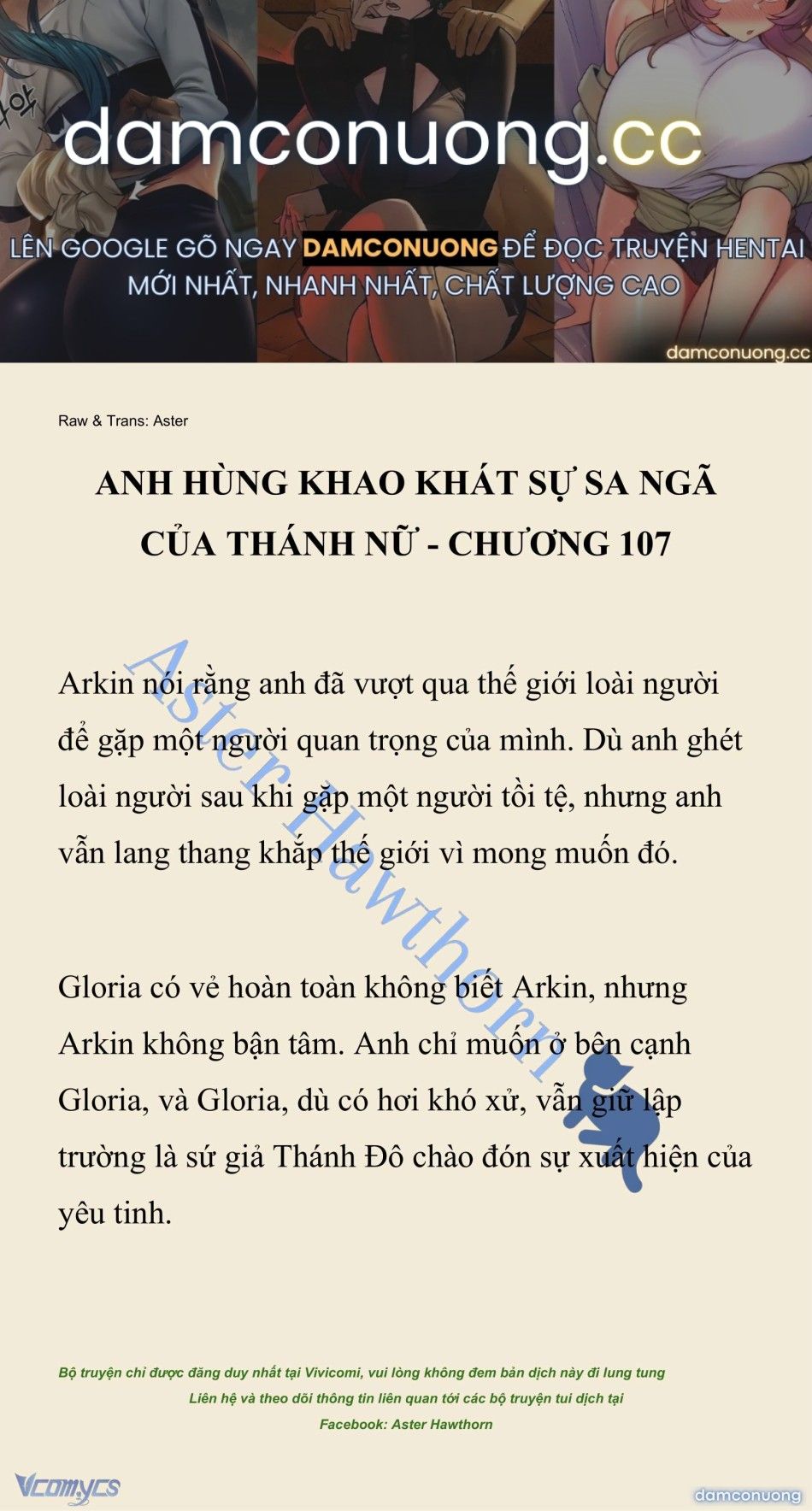 đọc truyện [novel] Anh Hùng Khao Khát Sự Sa Ngã Của Thánh Nữ Chương 107 ảnh 2 tại Thiên Thai Truyện
