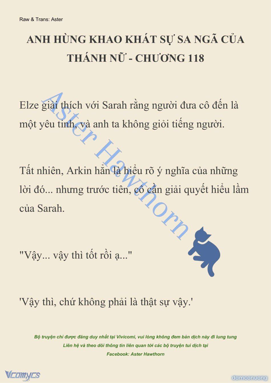 đọc truyện [novel] Anh Hùng Khao Khát Sự Sa Ngã Của Thánh Nữ Chương 118 ảnh 3 tại Thiên Thai Truyện