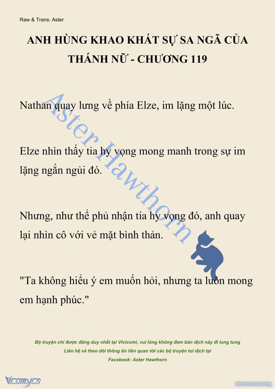 đọc truyện [novel] Anh Hùng Khao Khát Sự Sa Ngã Của Thánh Nữ Chương 119 ảnh 3 tại Thiên Thai Truyện