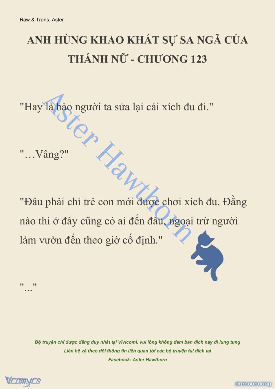 đọc truyện [novel] Anh Hùng Khao Khát Sự Sa Ngã Của Thánh Nữ Chương 123 ảnh 3 tại Thiên Thai Truyện