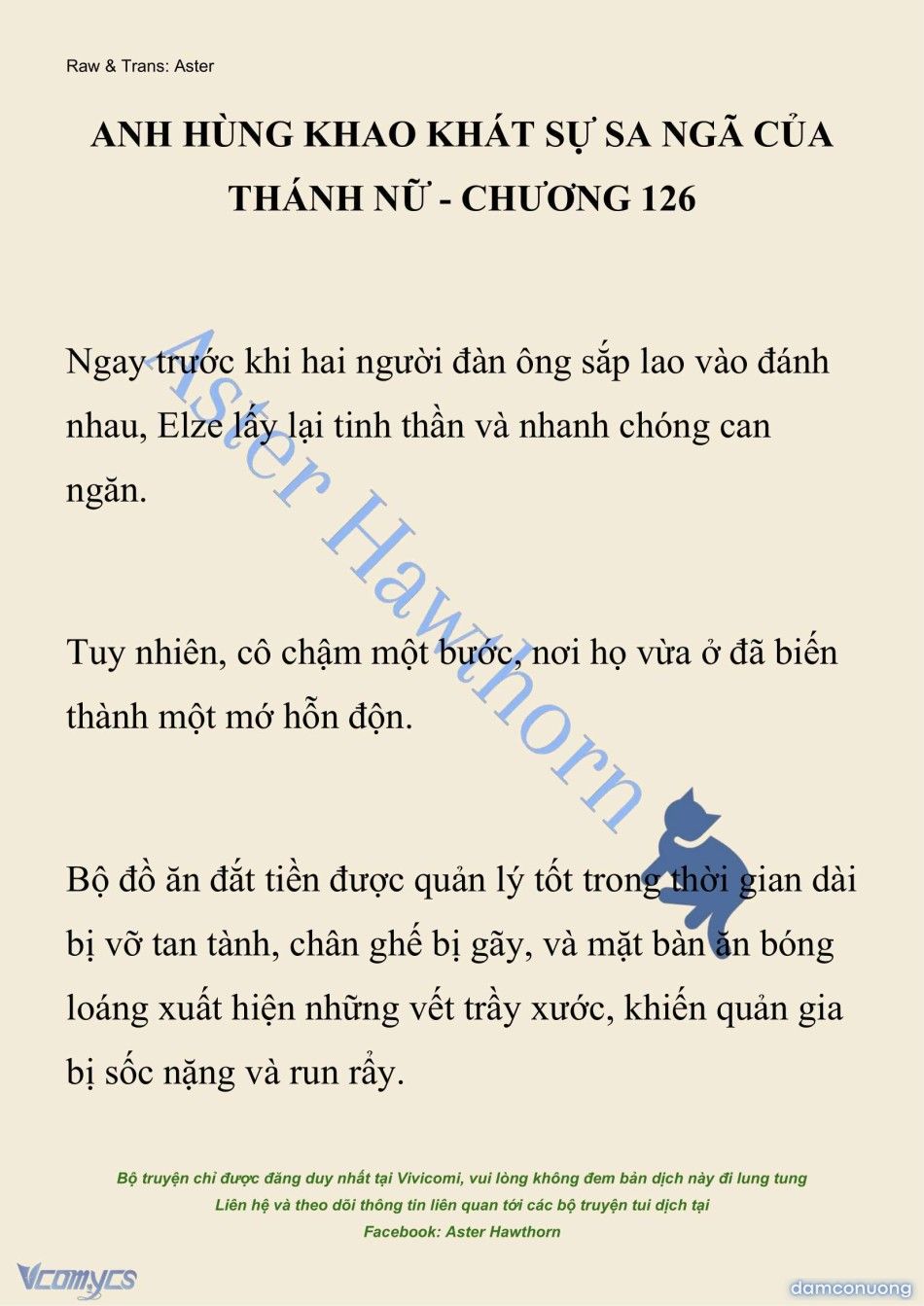 đọc truyện [novel] Anh Hùng Khao Khát Sự Sa Ngã Của Thánh Nữ Chương 126 ảnh 3 tại Thiên Thai Truyện