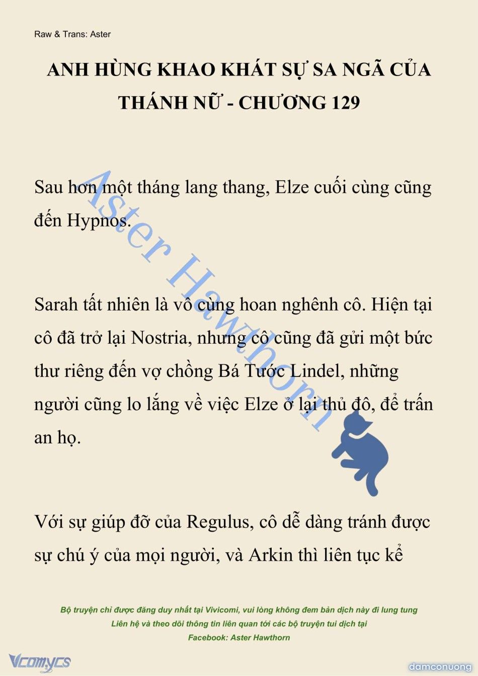 đọc truyện [novel] Anh Hùng Khao Khát Sự Sa Ngã Của Thánh Nữ Chương 129 ảnh 3 tại Thiên Thai Truyện