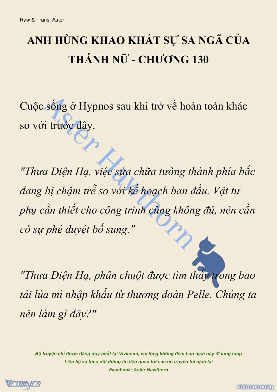 đọc truyện [novel] Anh Hùng Khao Khát Sự Sa Ngã Của Thánh Nữ Chương 130 ảnh 3 tại Thiên Thai Truyện