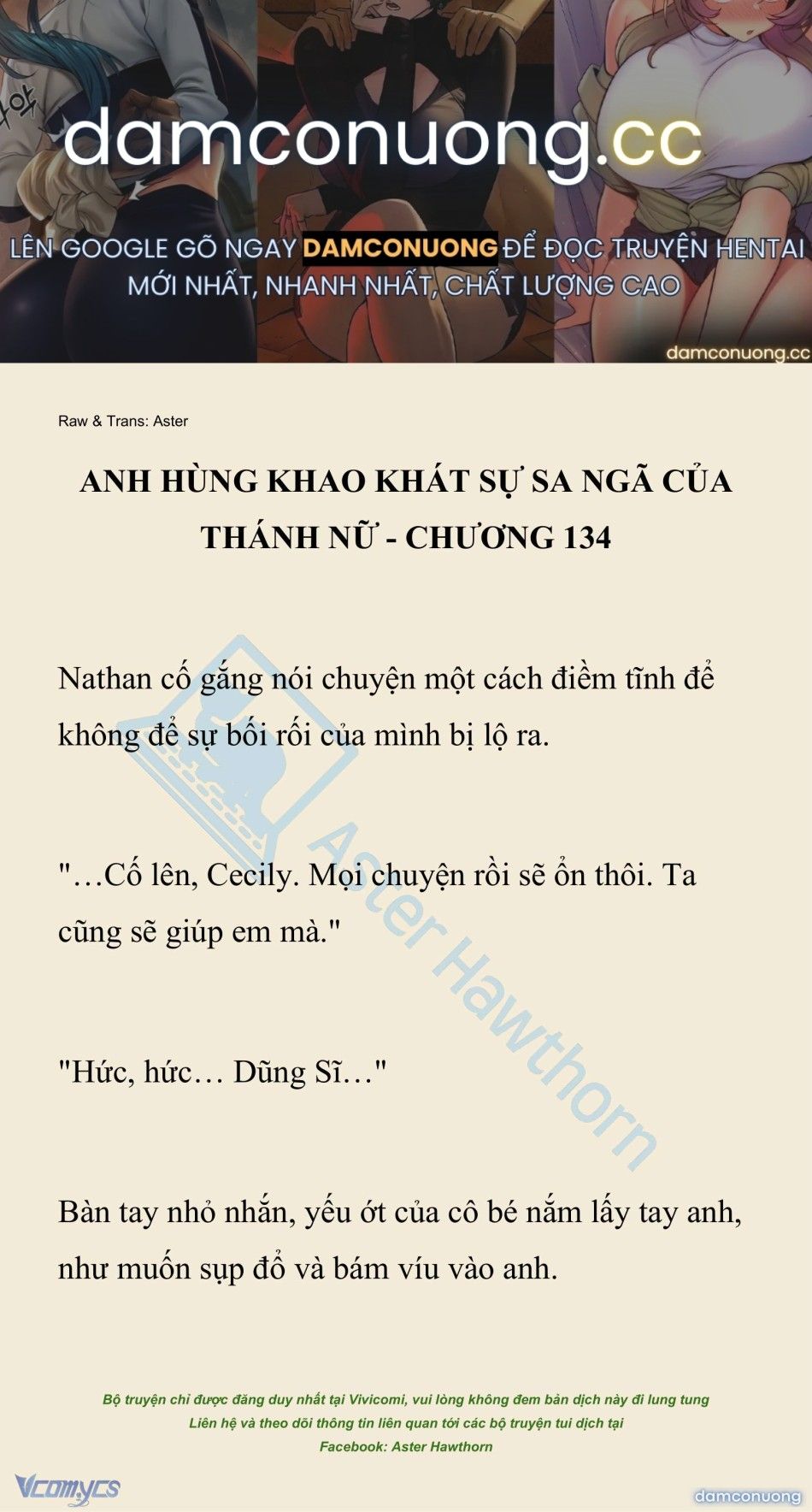 đọc truyện [novel] Anh Hùng Khao Khát Sự Sa Ngã Của Thánh Nữ Chương 134 ảnh 2 tại Thiên Thai Truyện