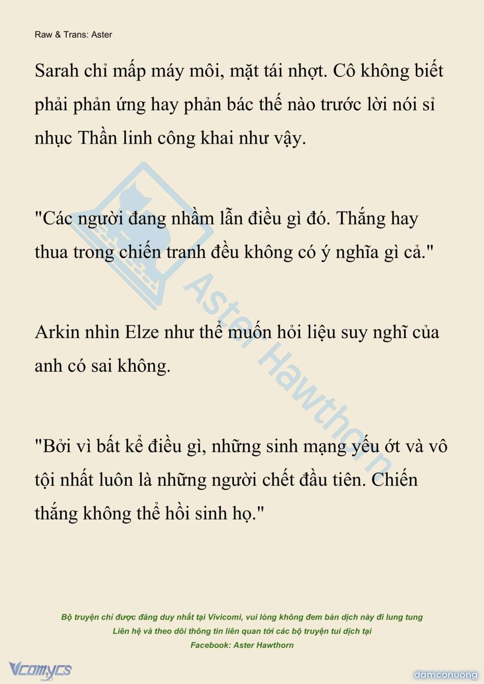 đọc truyện [novel] Anh Hùng Khao Khát Sự Sa Ngã Của Thánh Nữ Chương 136 ảnh 14 tại Thiên Thai Truyện