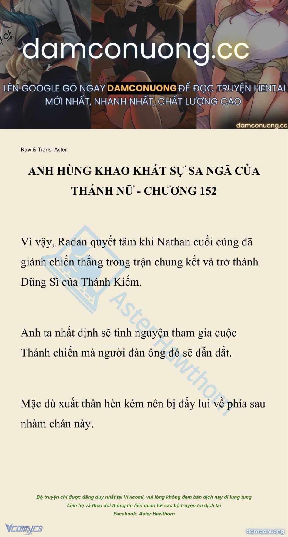 đọc truyện [novel] Anh Hùng Khao Khát Sự Sa Ngã Của Thánh Nữ Chương 152 ảnh 2 tại Thiên Thai Truyện