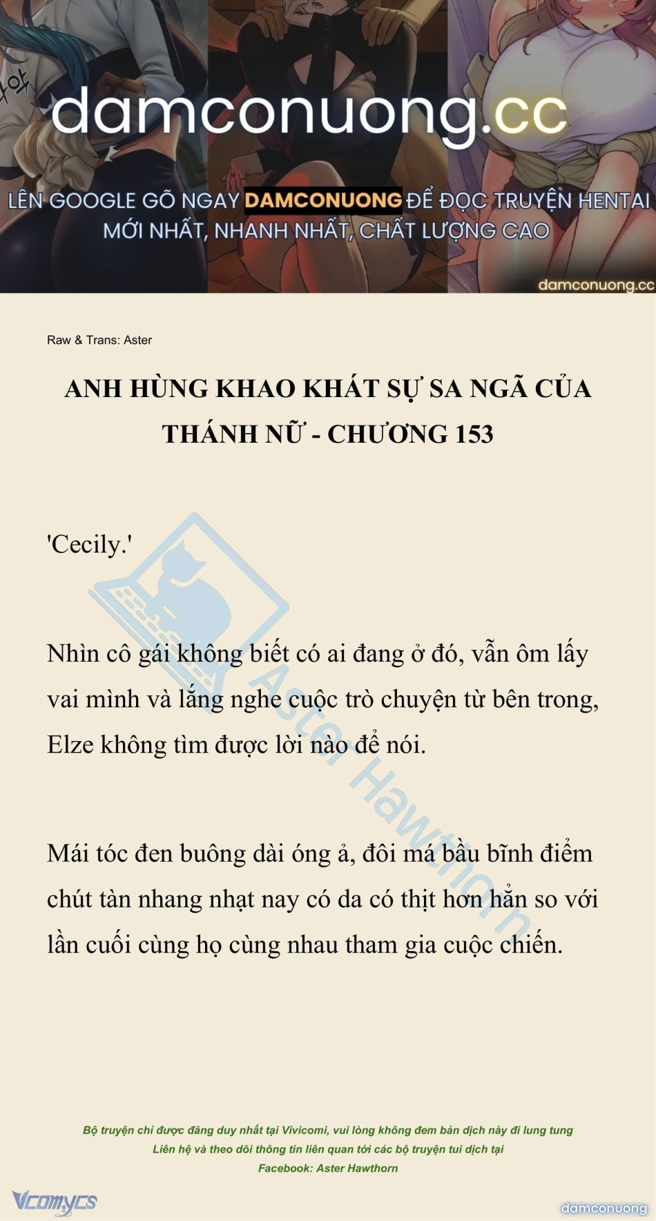 đọc truyện [novel] Anh Hùng Khao Khát Sự Sa Ngã Của Thánh Nữ Chương 153 ảnh 2 tại Thiên Thai Truyện