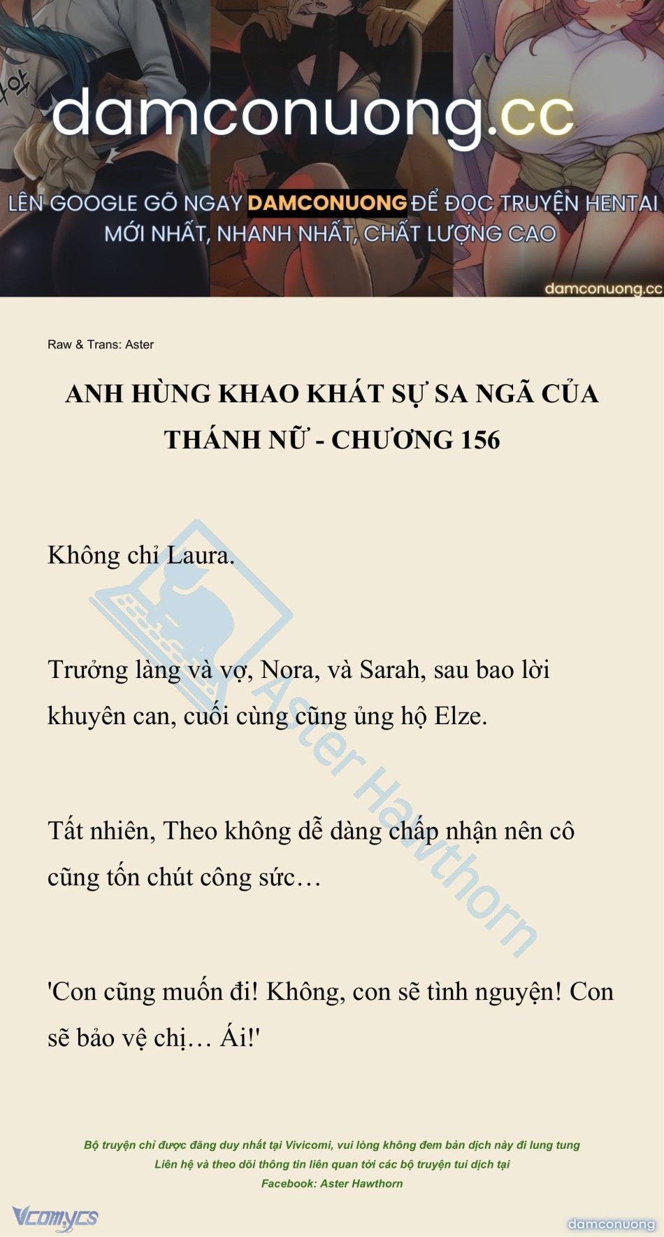 đọc truyện [novel] Anh Hùng Khao Khát Sự Sa Ngã Của Thánh Nữ Chương 156 ảnh 2 tại Thiên Thai Truyện