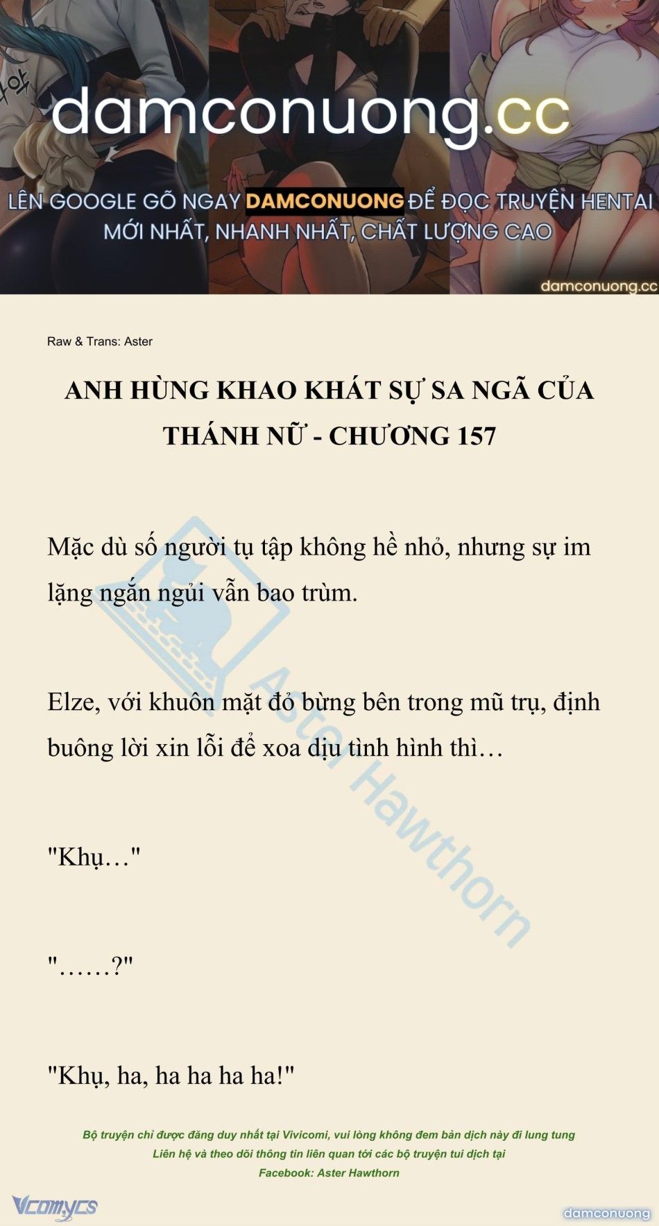 đọc truyện [novel] Anh Hùng Khao Khát Sự Sa Ngã Của Thánh Nữ Chương 157 ảnh 2 tại Thiên Thai Truyện