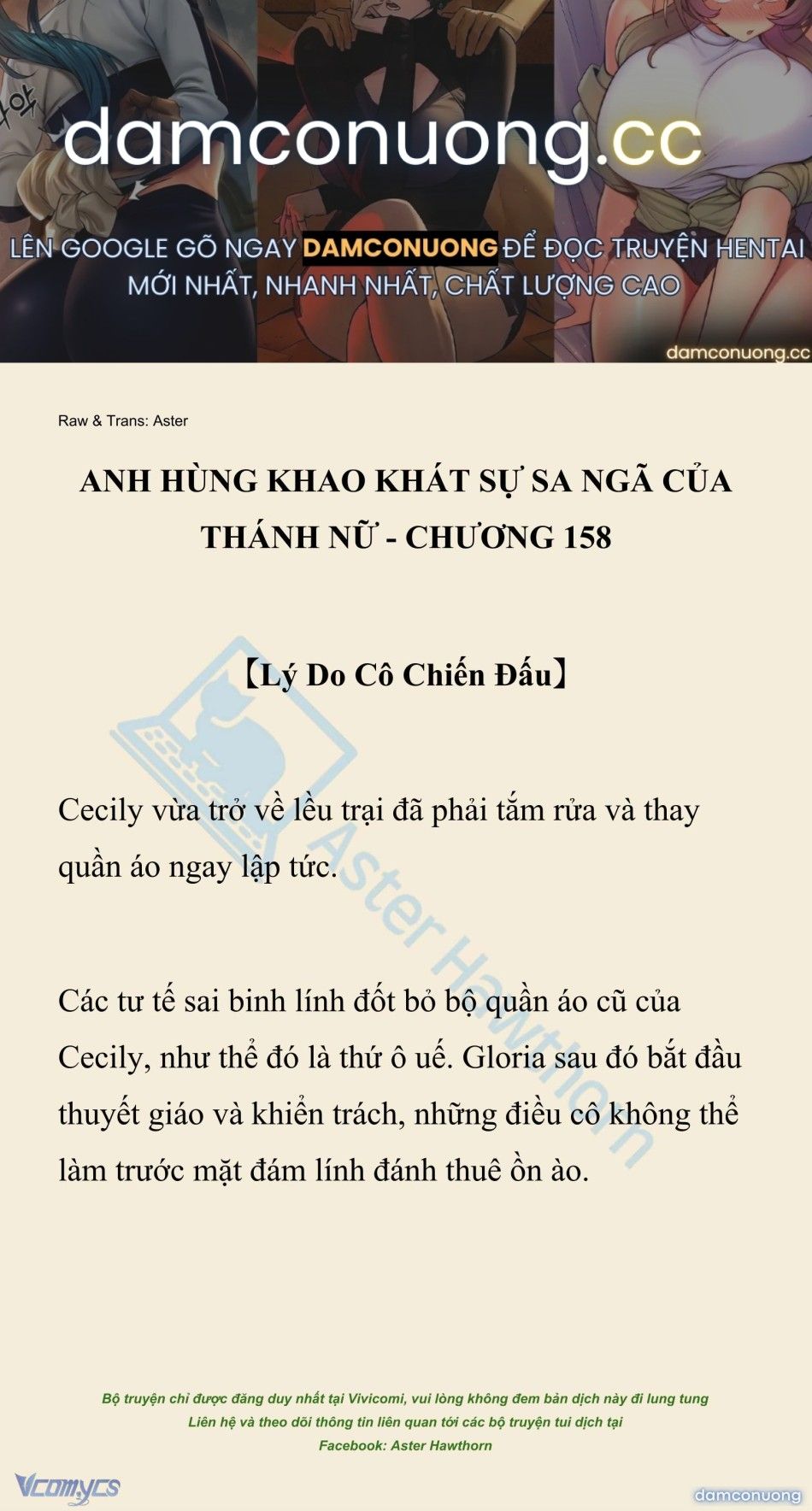 đọc truyện [novel] Anh Hùng Khao Khát Sự Sa Ngã Của Thánh Nữ Chương 158 ảnh 2 tại Thiên Thai Truyện