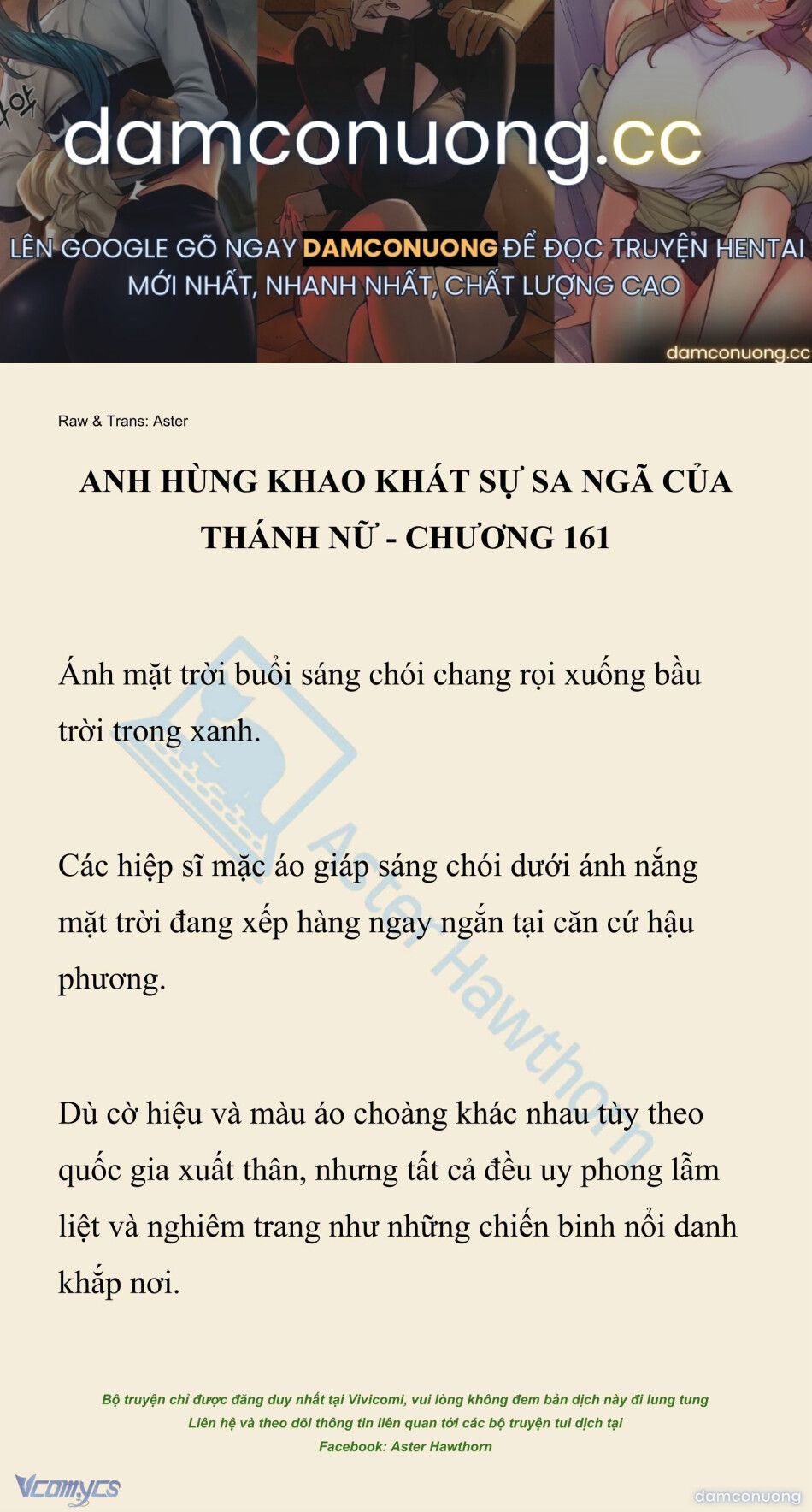 đọc truyện [novel] Anh Hùng Khao Khát Sự Sa Ngã Của Thánh Nữ Chương 161 ảnh 2 tại Thiên Thai Truyện