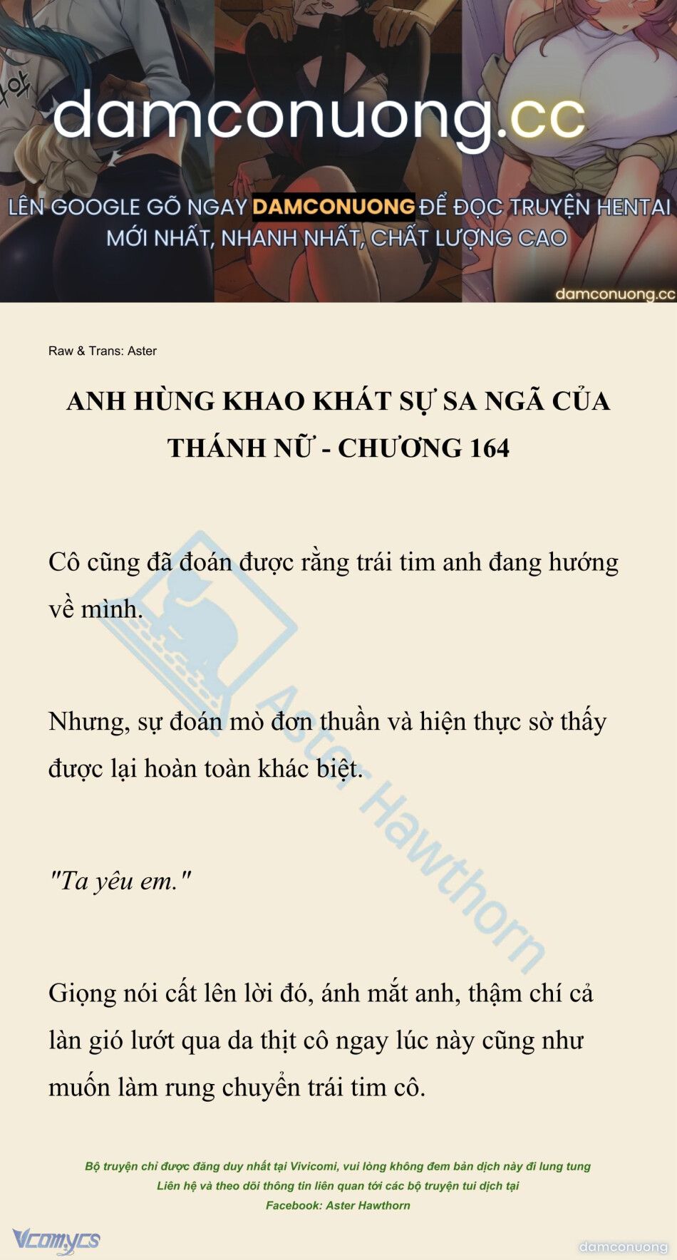 đọc truyện [novel] Anh Hùng Khao Khát Sự Sa Ngã Của Thánh Nữ Chương 164 ảnh 2 tại Thiên Thai Truyện