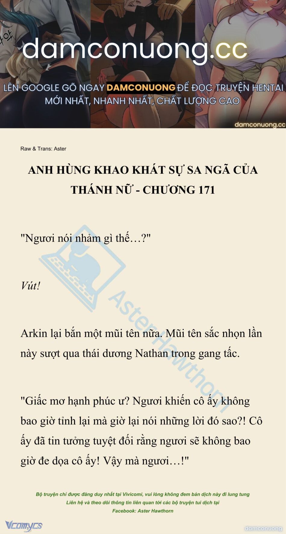 đọc truyện [novel] Anh Hùng Khao Khát Sự Sa Ngã Của Thánh Nữ Chương 171 ảnh 2 tại Thiên Thai Truyện