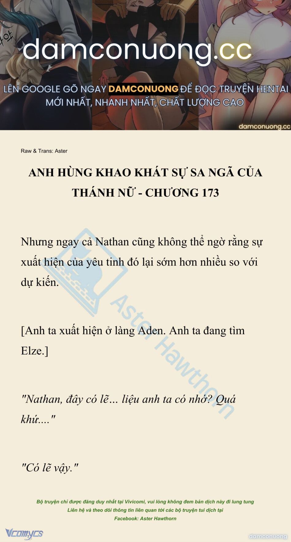 đọc truyện [novel] Anh Hùng Khao Khát Sự Sa Ngã Của Thánh Nữ Chương 173 ảnh 2 tại Thiên Thai Truyện