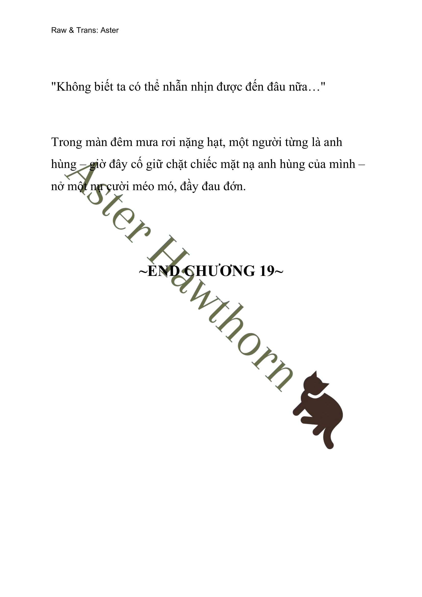 [novel] Anh Hùng Khao Khát Sự Sa Ngã Của Thánh Nữ Chương 19 page 20 - Giả Dược