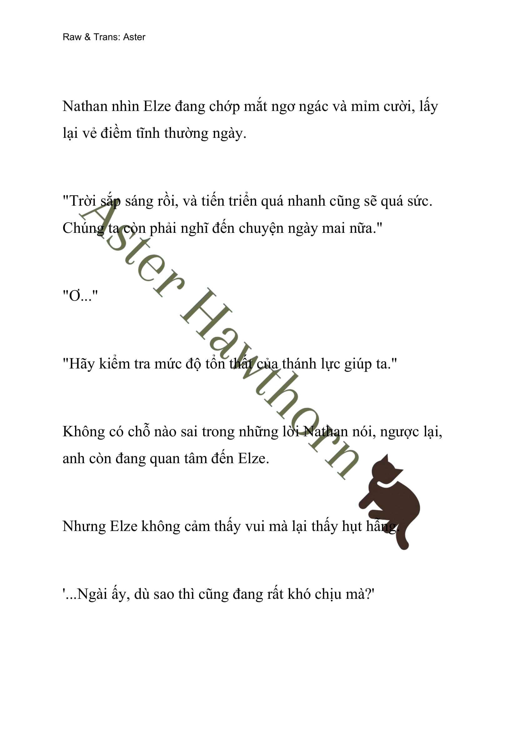 [novel] Anh Hùng Khao Khát Sự Sa Ngã Của Thánh Nữ Chương 19 page 10 - Giả Dược