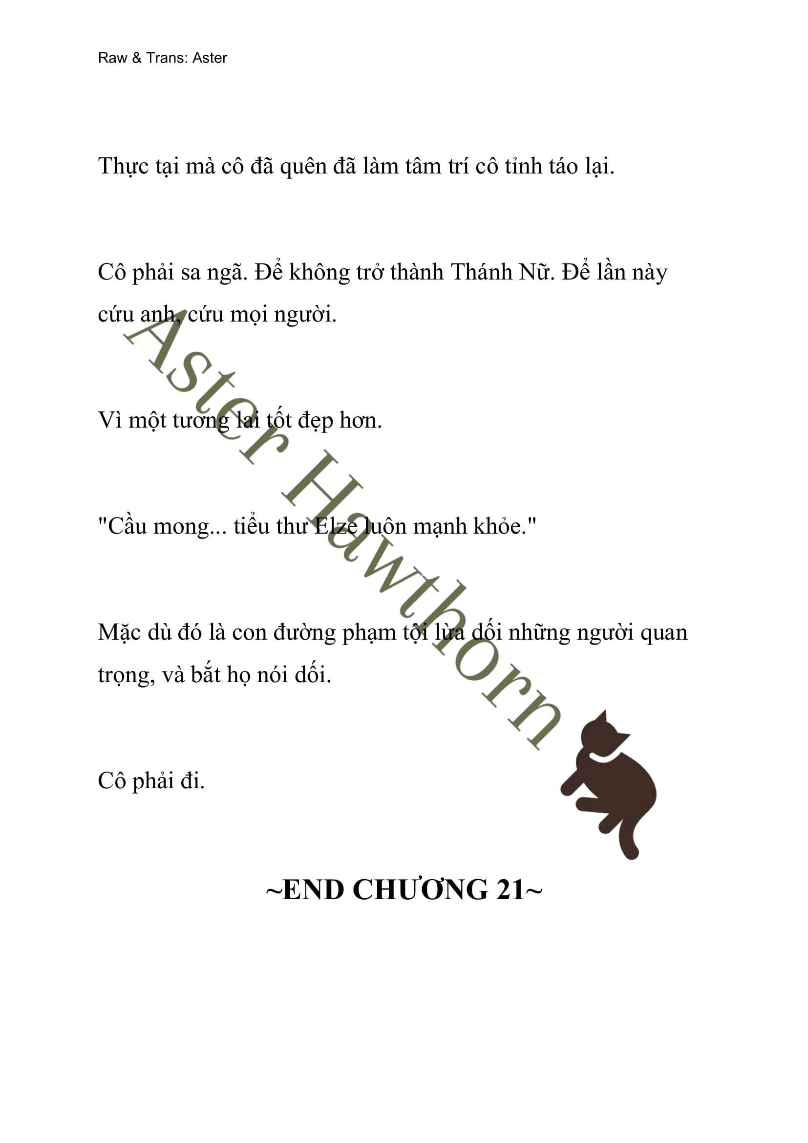 [novel] Anh Hùng Khao Khát Sự Sa Ngã Của Thánh Nữ Chương 21 page 20 - Giả Dược
