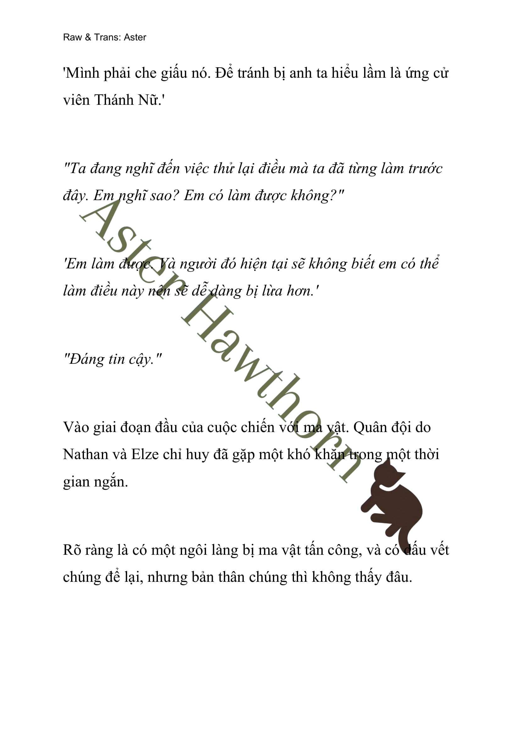 đọc truyện [novel] Anh Hùng Khao Khát Sự Sa Ngã Của Thánh Nữ Chương 24 ảnh 15 tại Thiên Thai Truyện
