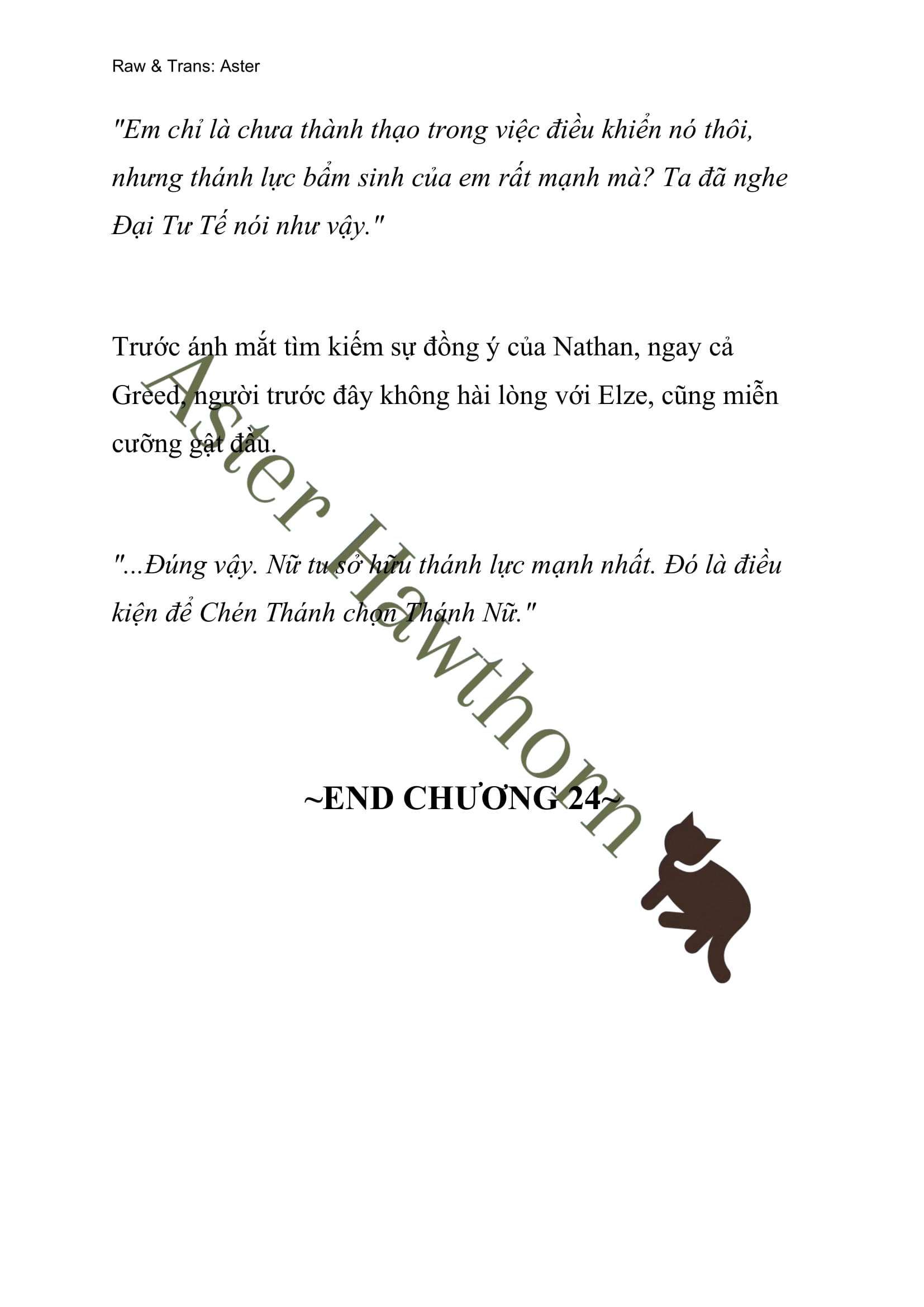 đọc truyện [novel] Anh Hùng Khao Khát Sự Sa Ngã Của Thánh Nữ Chương 24 ảnh 17 tại Thiên Thai Truyện