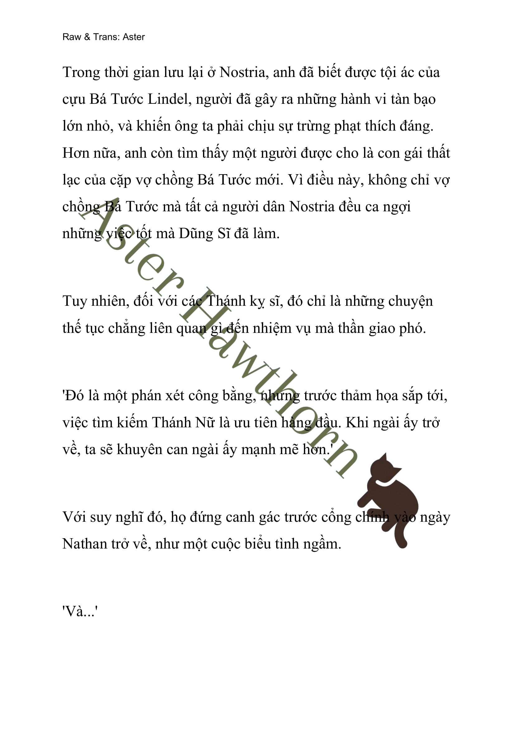 đọc truyện [novel] Anh Hùng Khao Khát Sự Sa Ngã Của Thánh Nữ Chương 24 ảnh 3 tại Thiên Thai Truyện