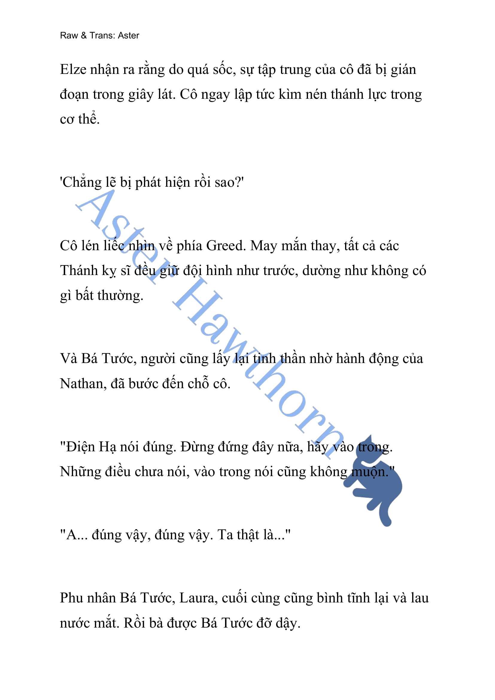 [novel] Anh Hùng Khao Khát Sự Sa Ngã Của Thánh Nữ Chương 25 page 9 - Giả Dược