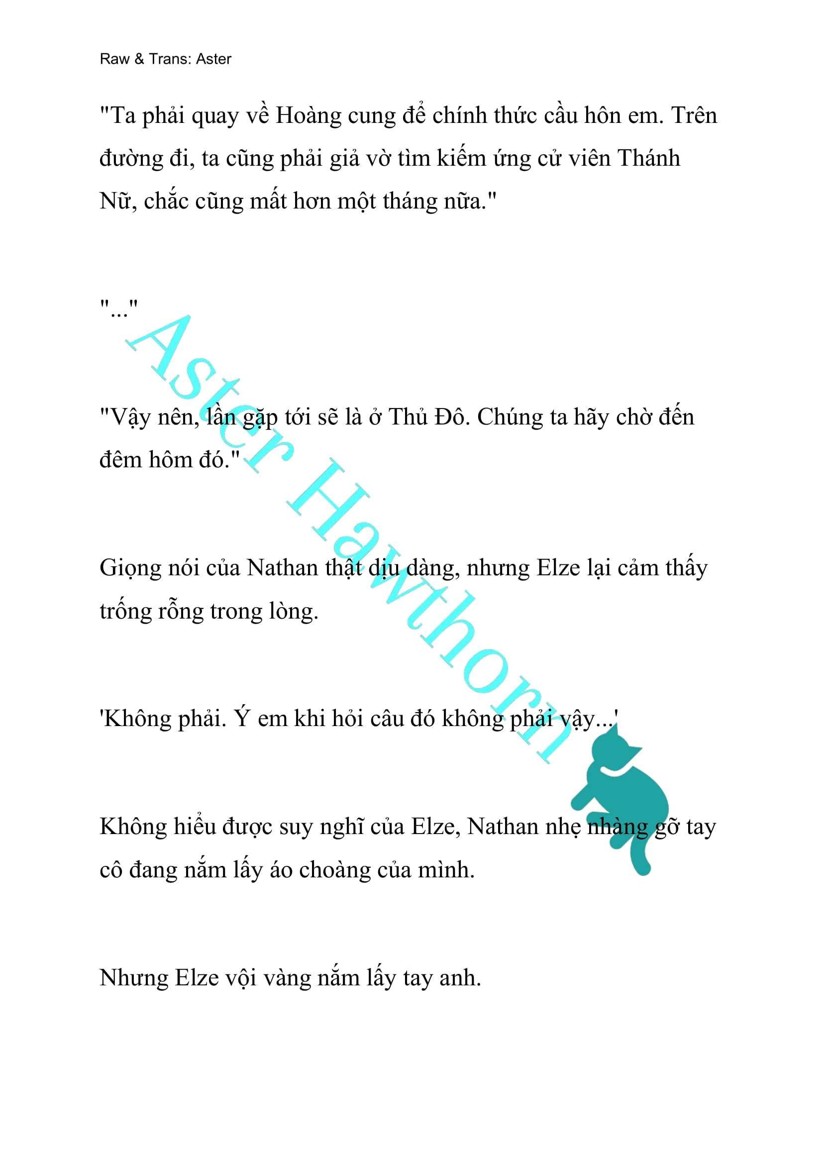 [novel] Anh Hùng Khao Khát Sự Sa Ngã Của Thánh Nữ Chương 28 page 10 - Giả Dược