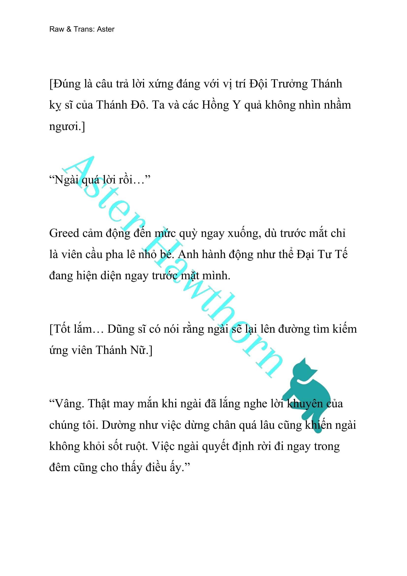 [novel] Anh Hùng Khao Khát Sự Sa Ngã Của Thánh Nữ Chương 29 page 8 - Giả Dược