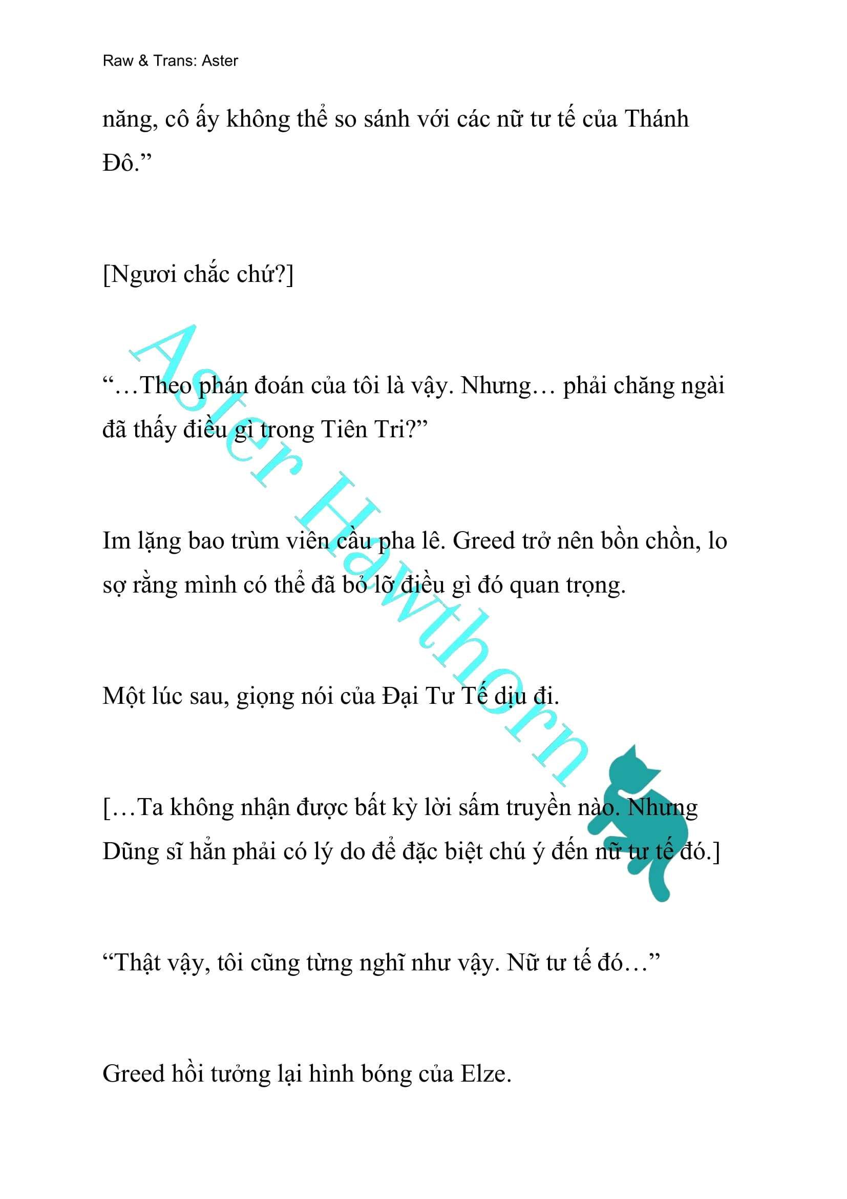 [novel] Anh Hùng Khao Khát Sự Sa Ngã Của Thánh Nữ Chương 29 page 10 - Giả Dược
