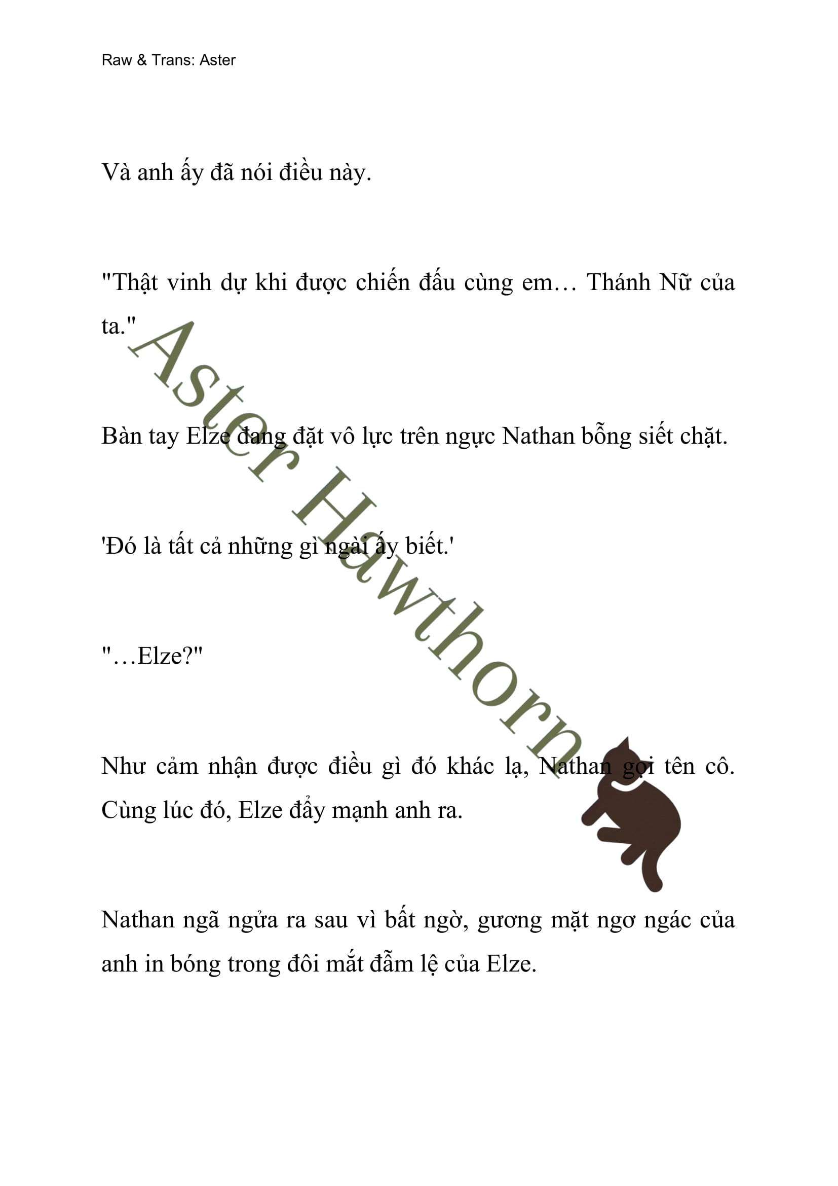 [novel] Anh Hùng Khao Khát Sự Sa Ngã Của Thánh Nữ Chương 3 page 14 - Giả Dược