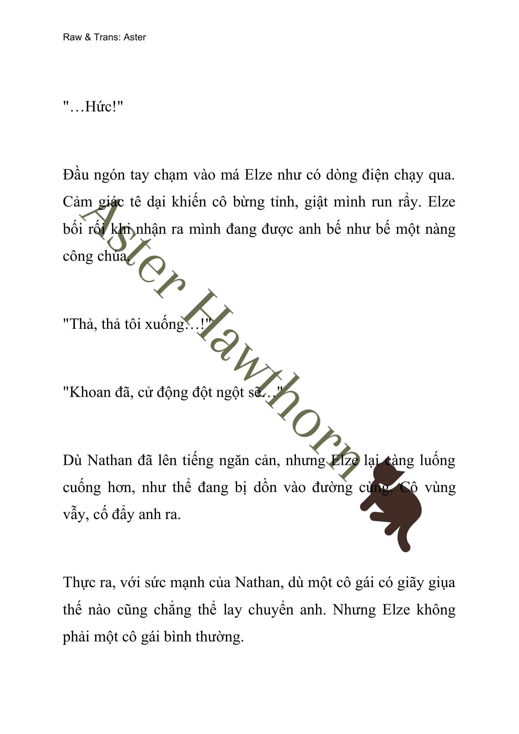 [novel] Anh Hùng Khao Khát Sự Sa Ngã Của Thánh Nữ Chương 3 page 6 - Giả Dược