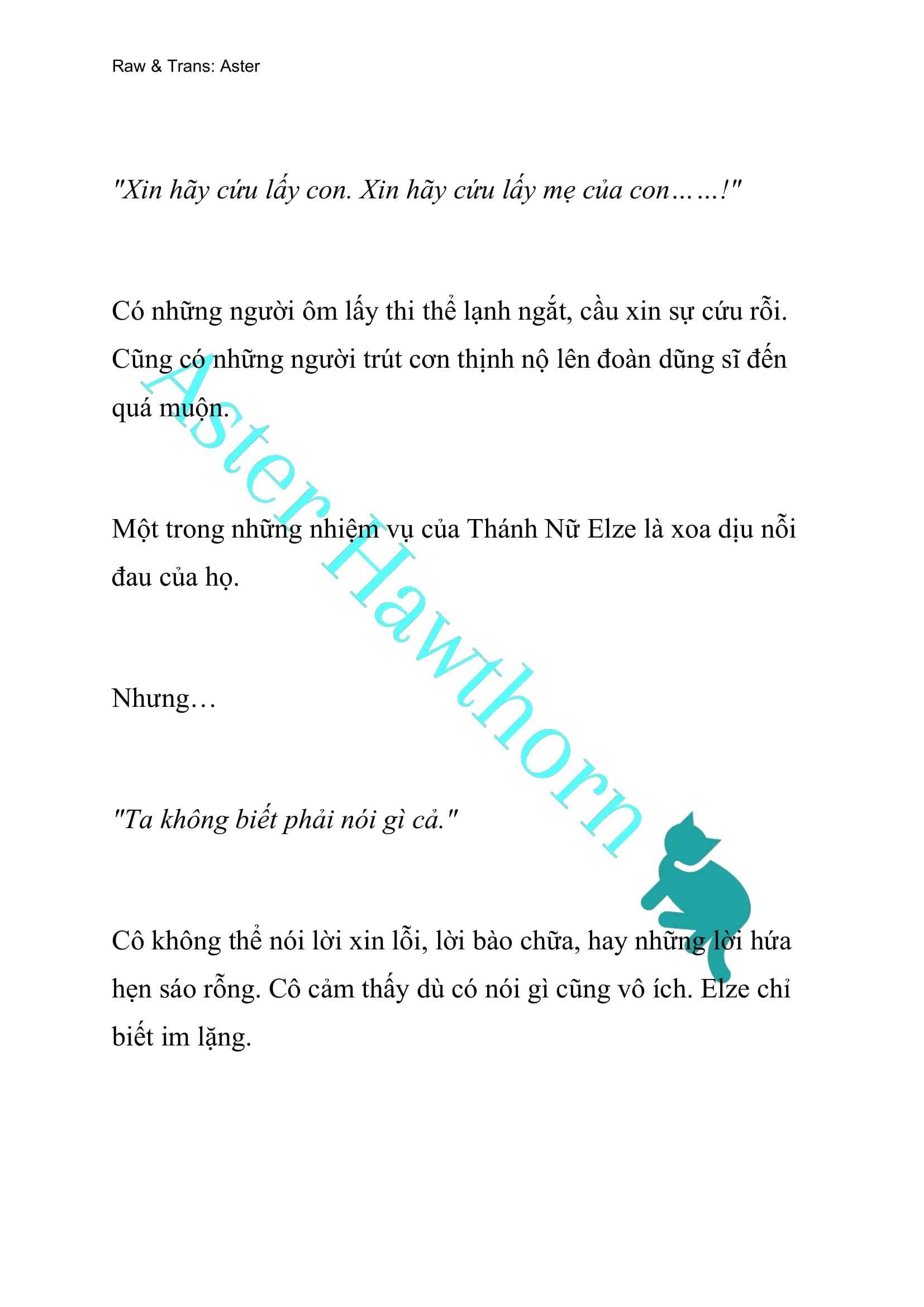 [novel] Anh Hùng Khao Khát Sự Sa Ngã Của Thánh Nữ Chương 32 page 15 - Giả Dược