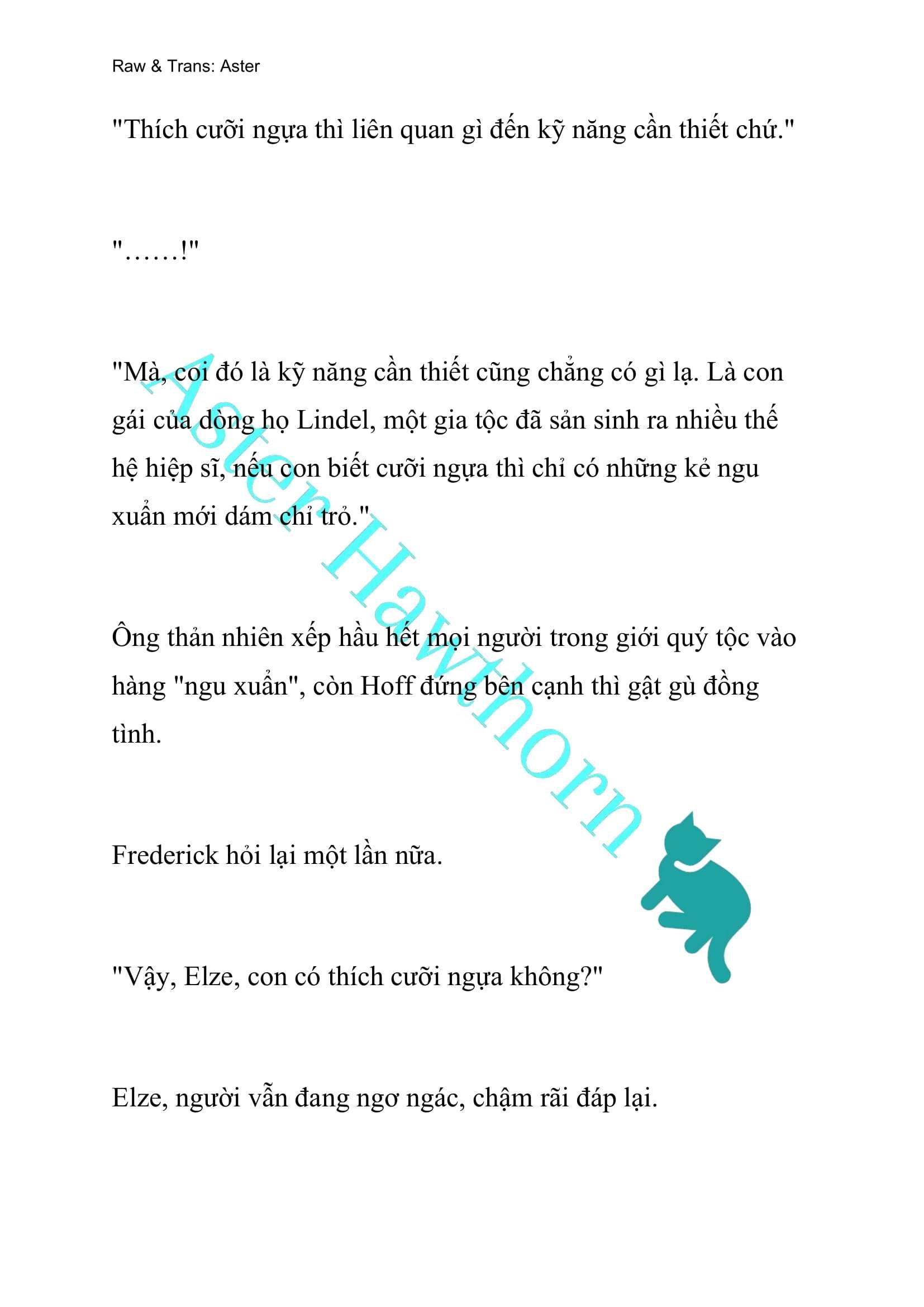 [novel] Anh Hùng Khao Khát Sự Sa Ngã Của Thánh Nữ Chương 32 page 6 - Giả Dược