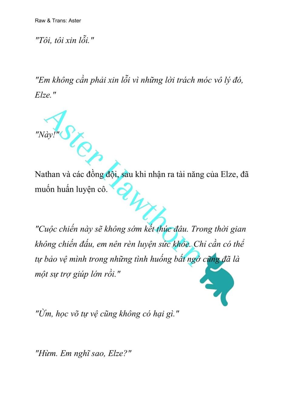[novel] Anh Hùng Khao Khát Sự Sa Ngã Của Thánh Nữ Chương 34 page 4 - Giả Dược