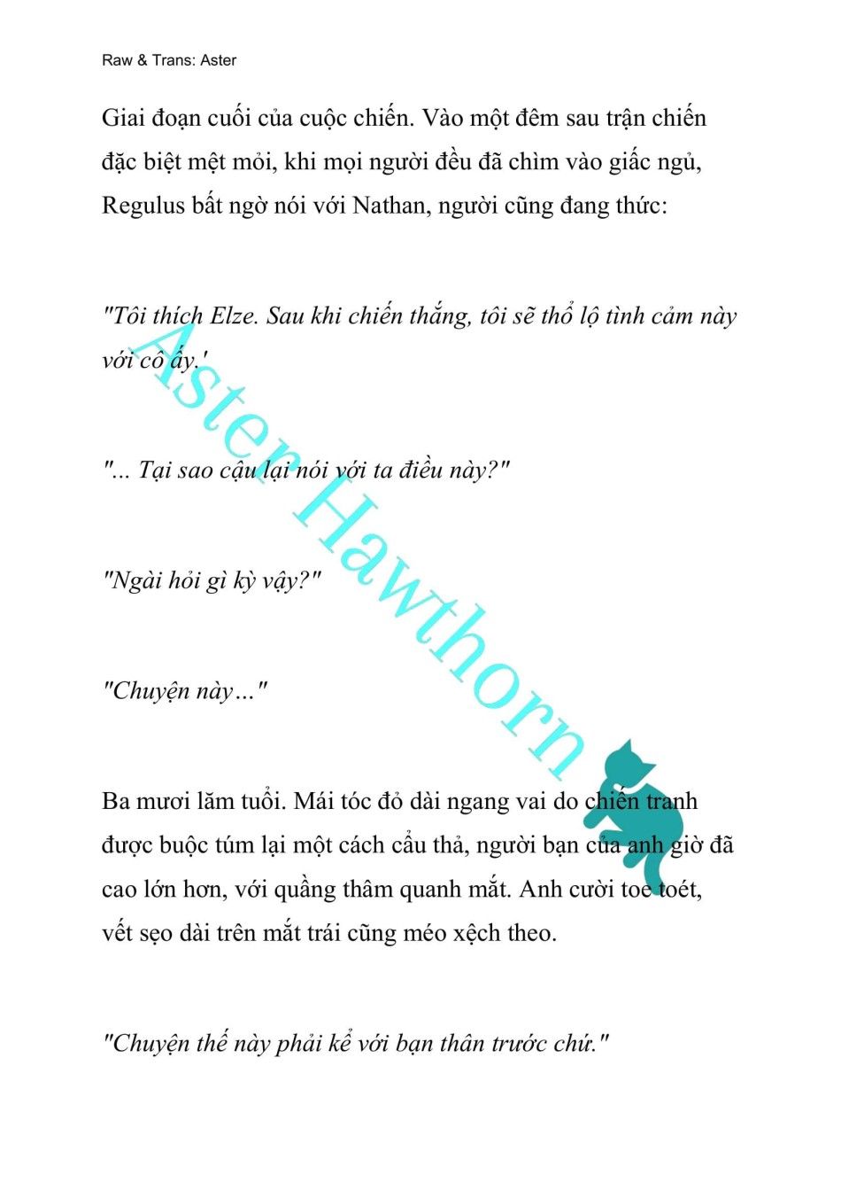 [novel] Anh Hùng Khao Khát Sự Sa Ngã Của Thánh Nữ Chương 36 page 13 - Giả Dược
